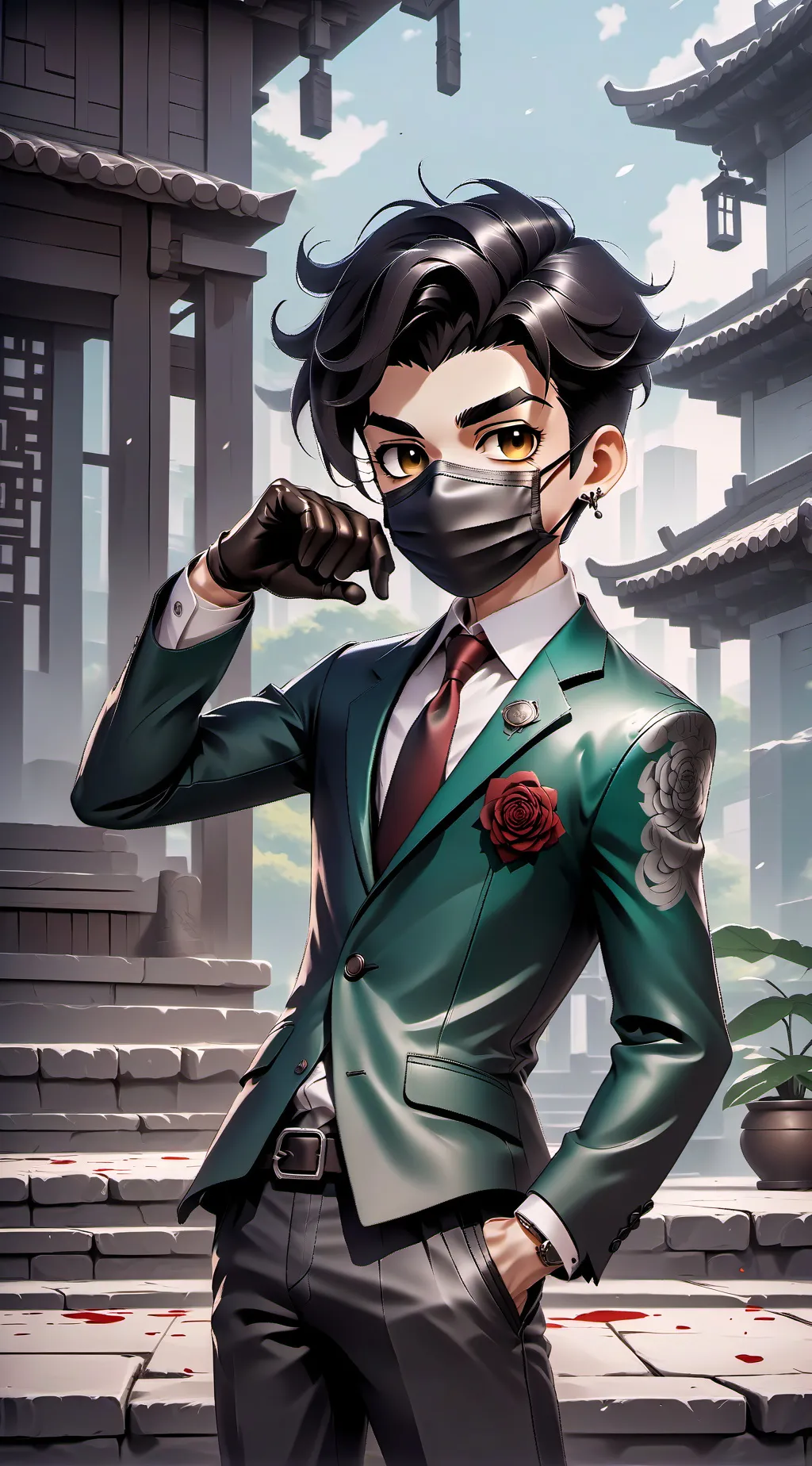 ai character: Egan background