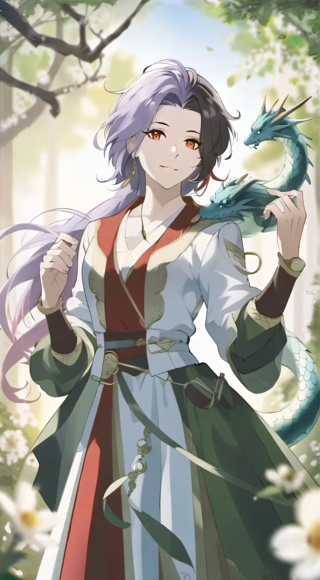 ai character: maria background