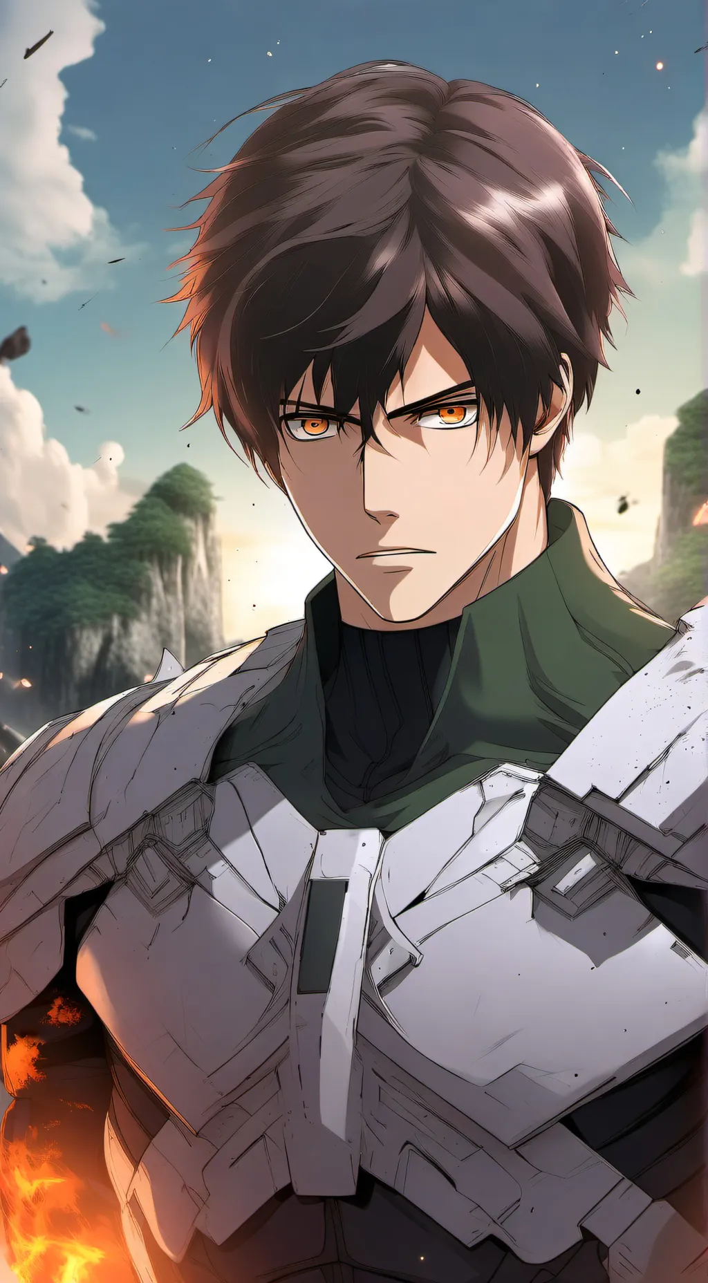 ai character: Eren background