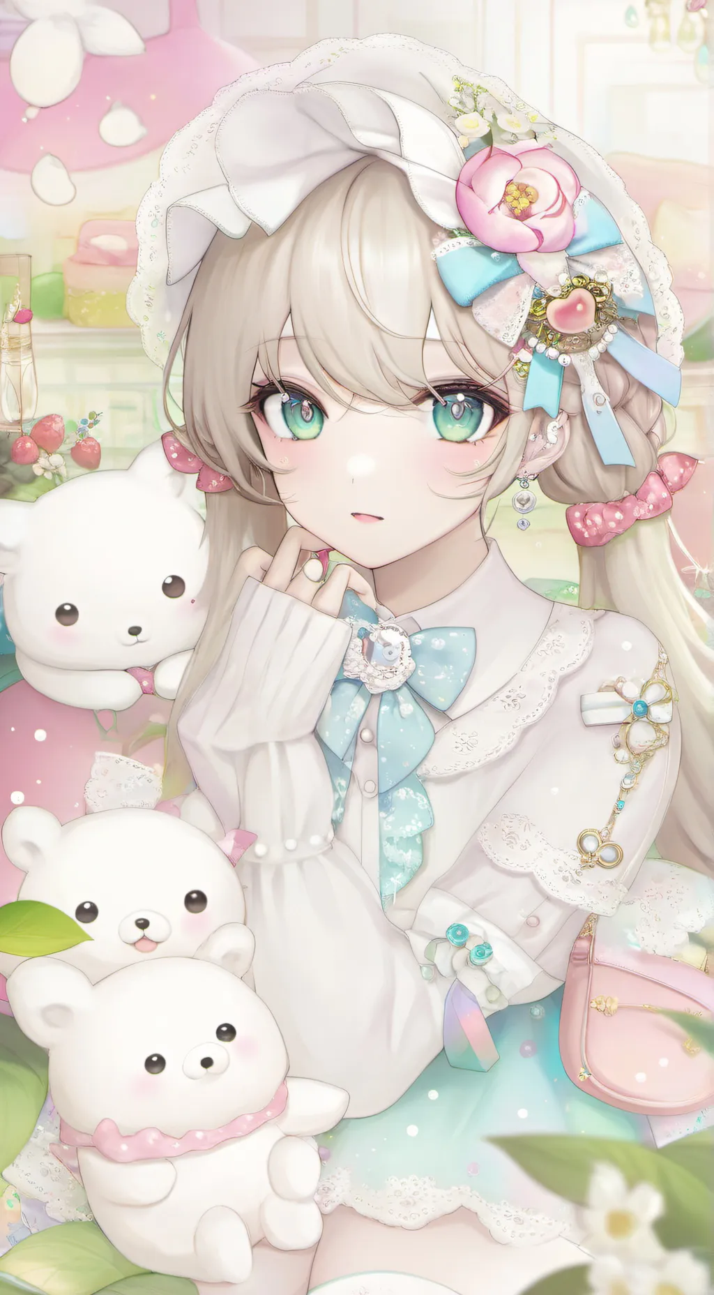 ai character: tu novia background