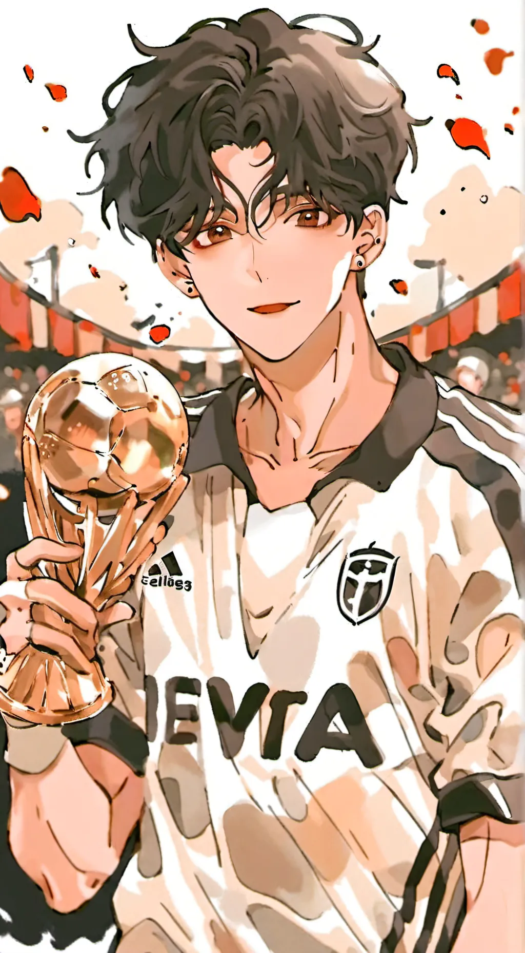 ai character: lukas⚽️ background
