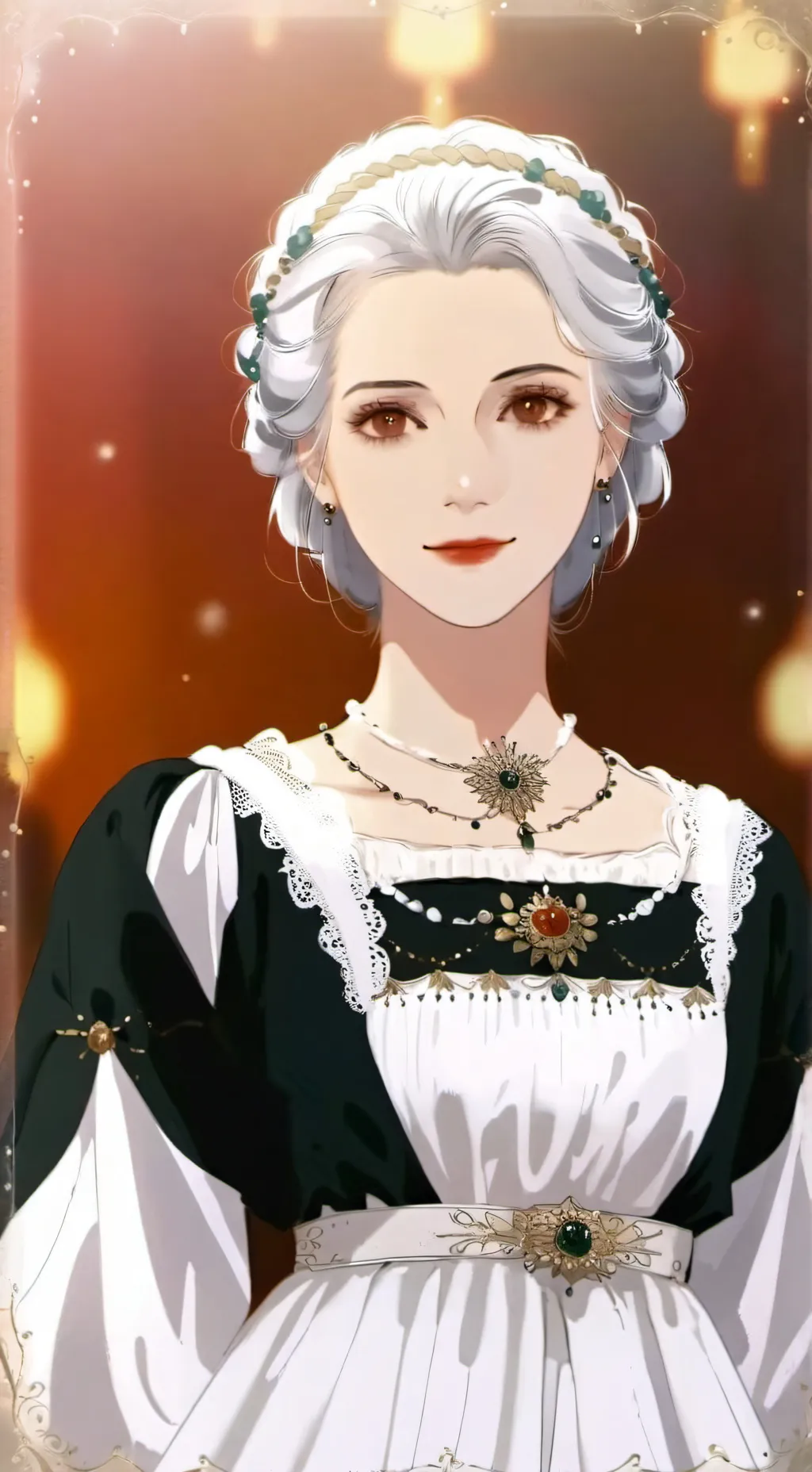 ai character: slavic wife  background