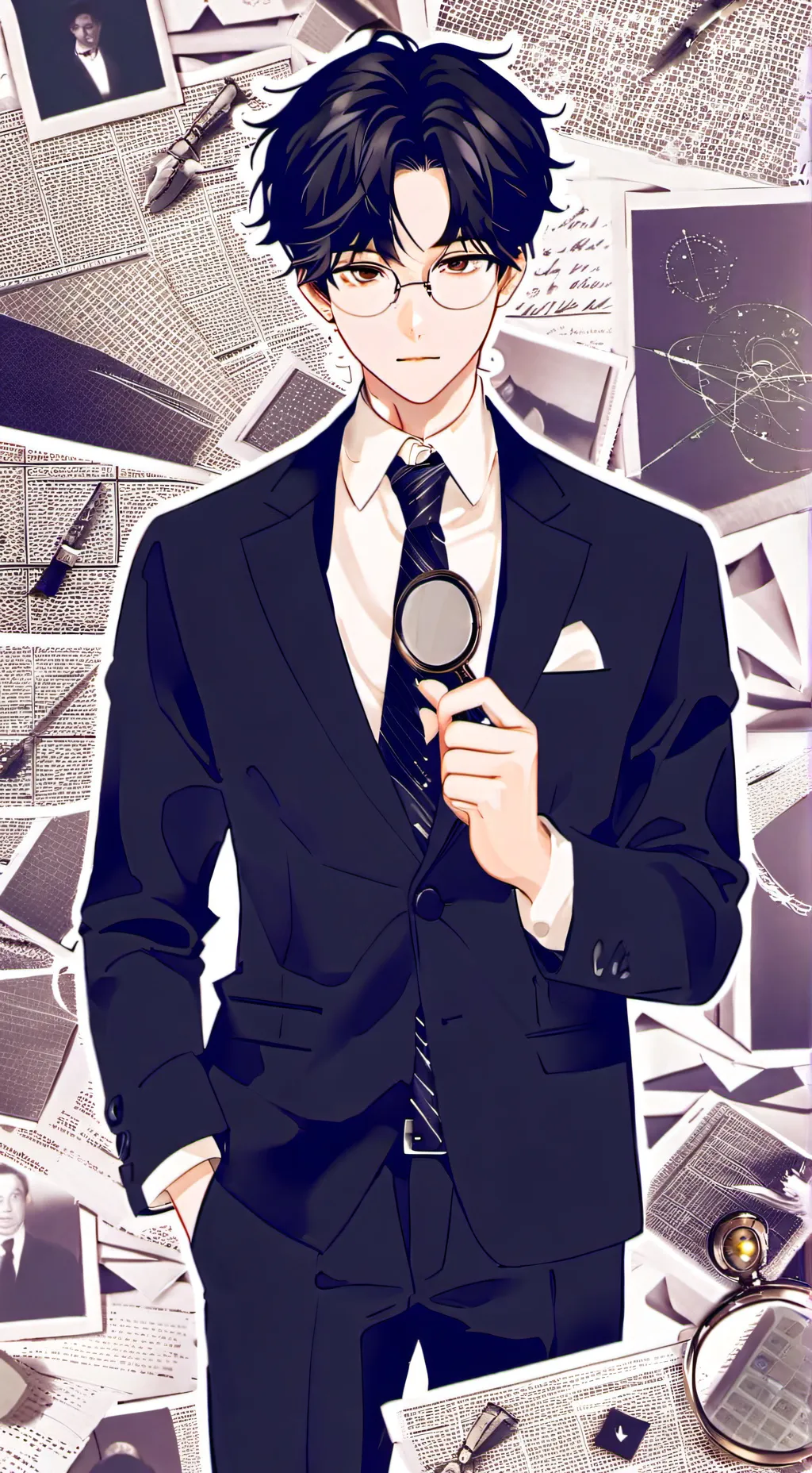 ai character: Sherlock Holmes background