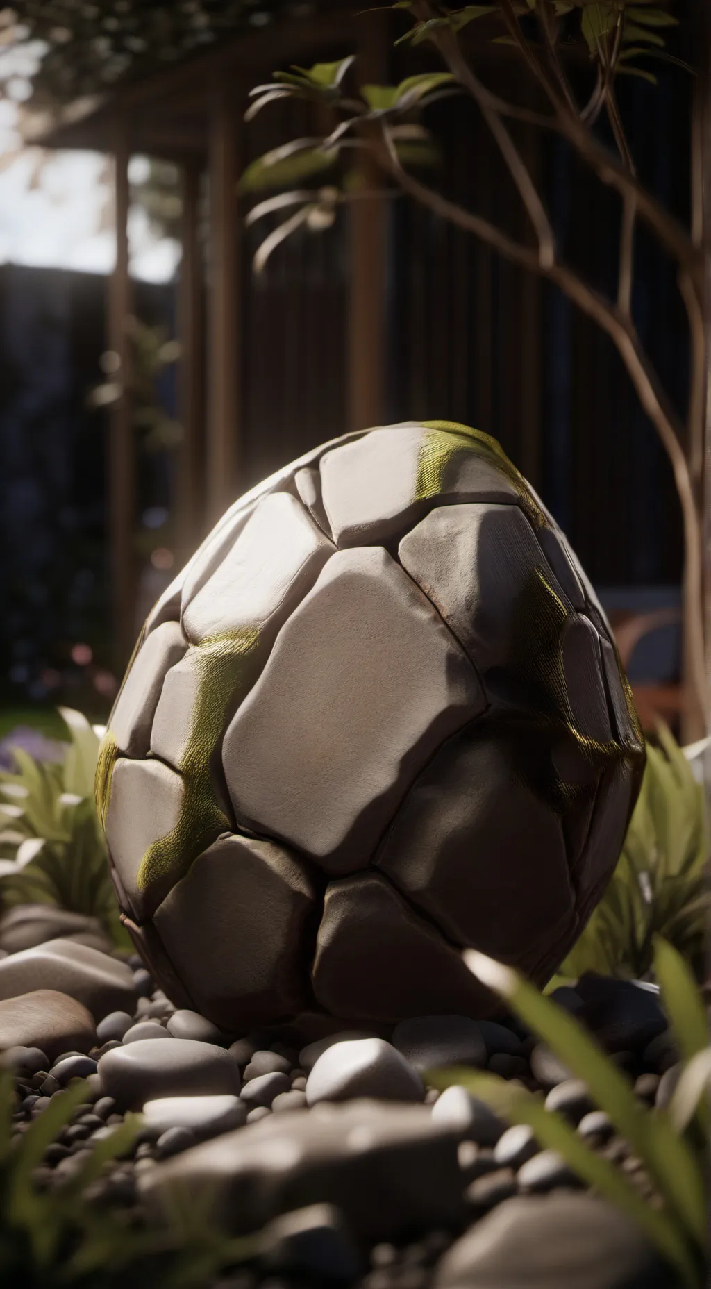 ai character: ROCK. background