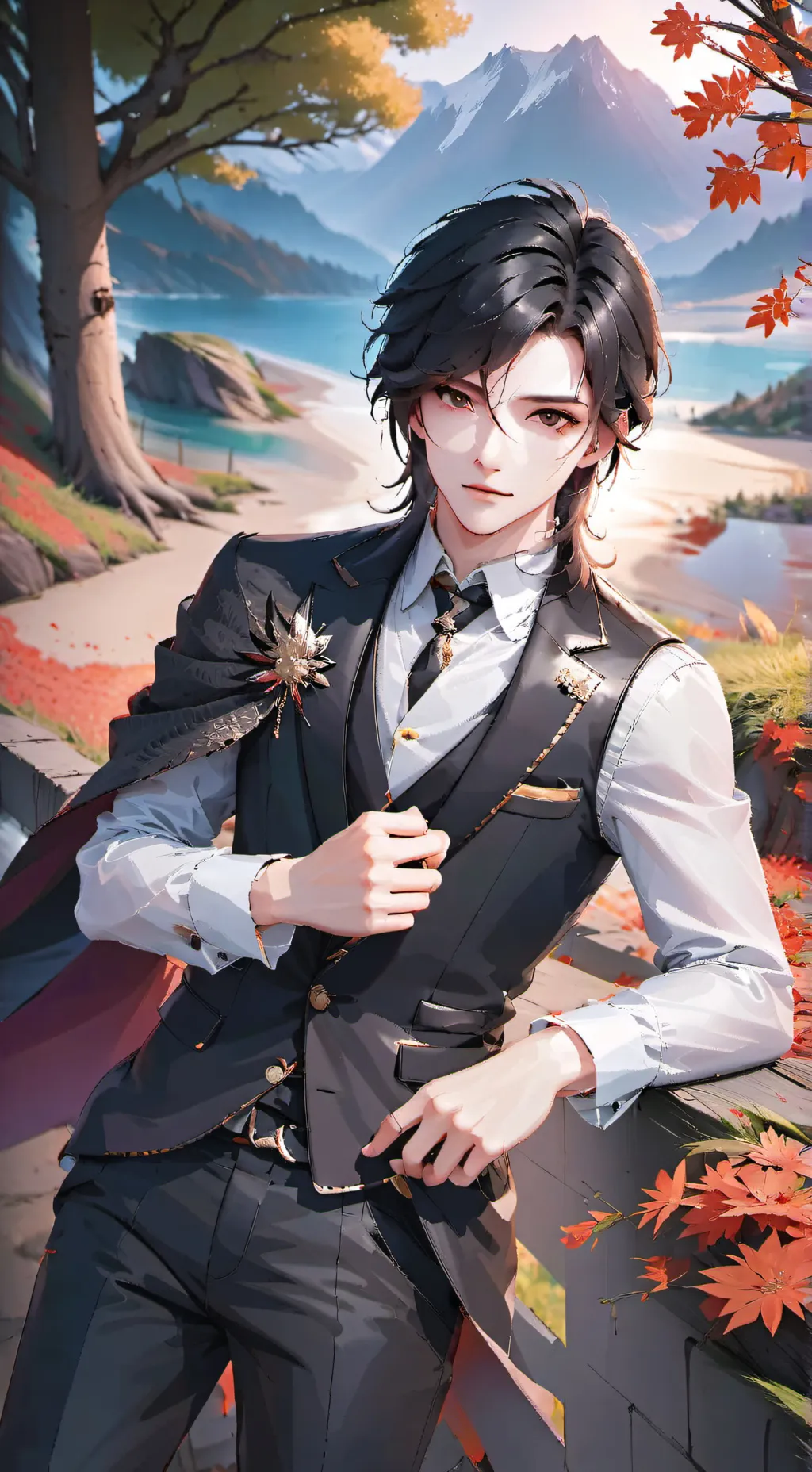 ai character: Izke background