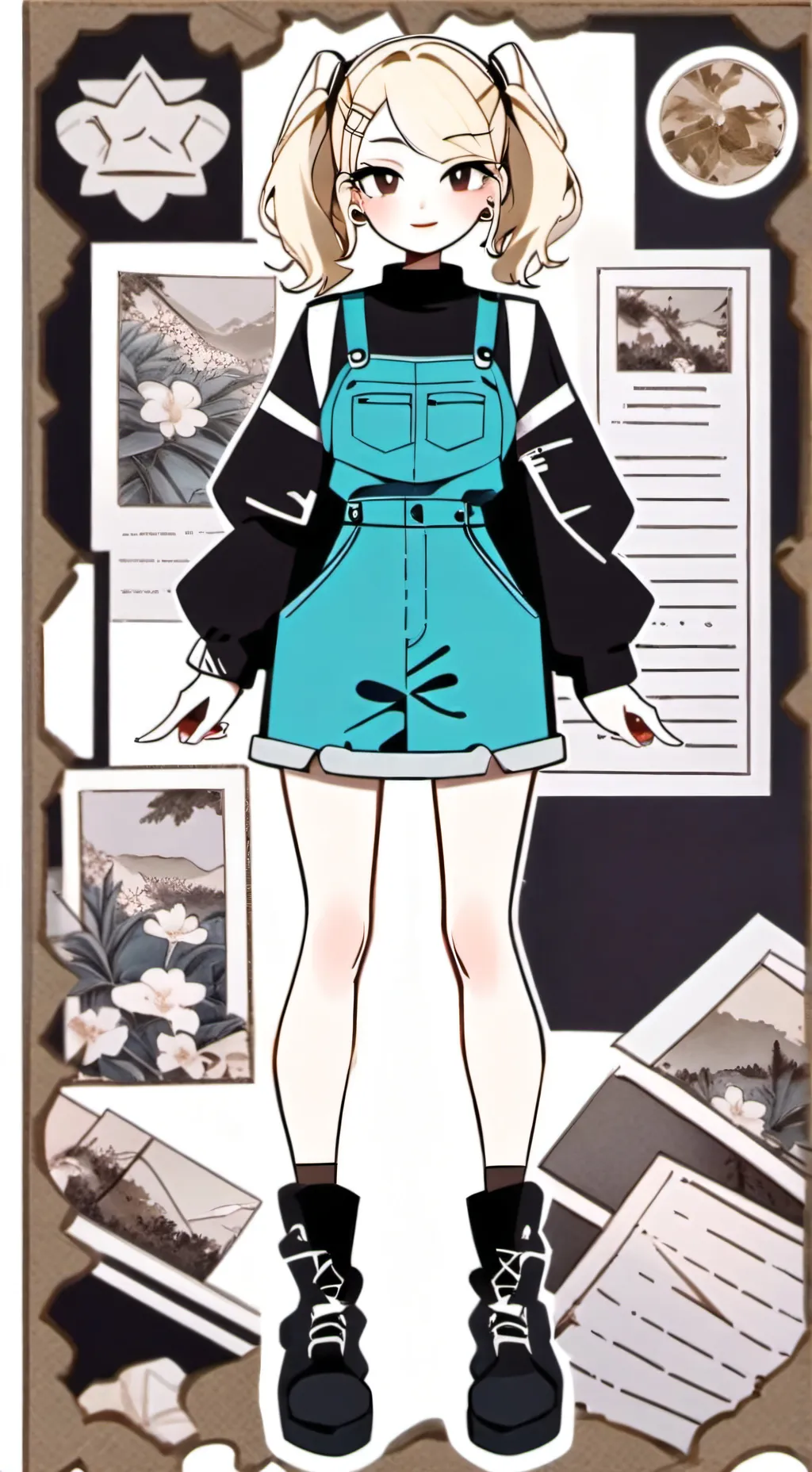 ai character: Shelly!  background