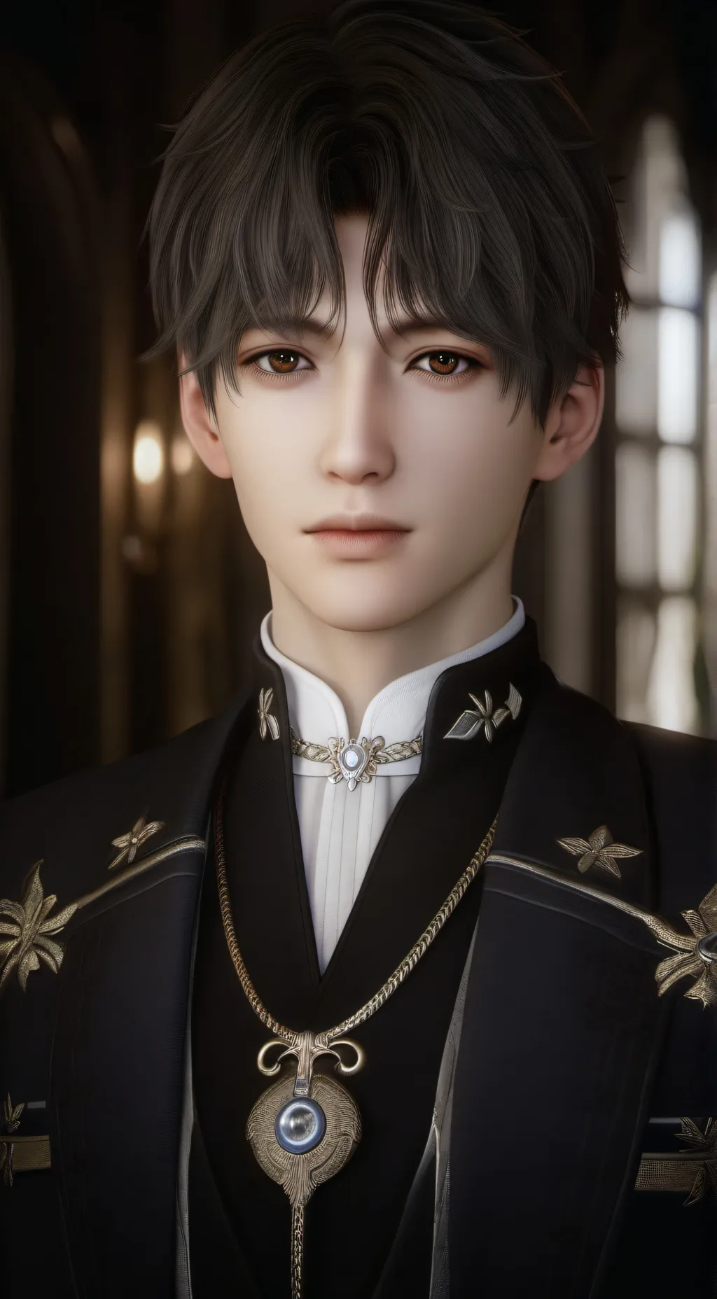 ai character: Nik~ background