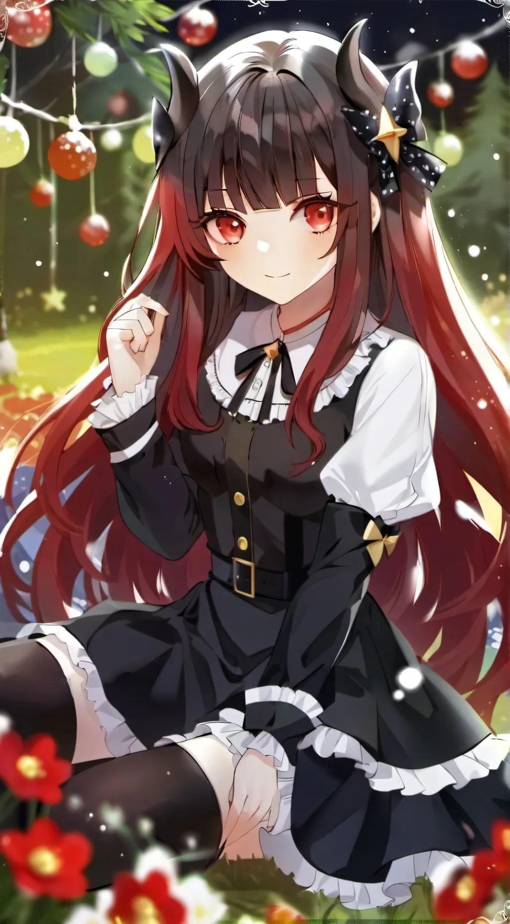 ai character: Rose sweetheart background