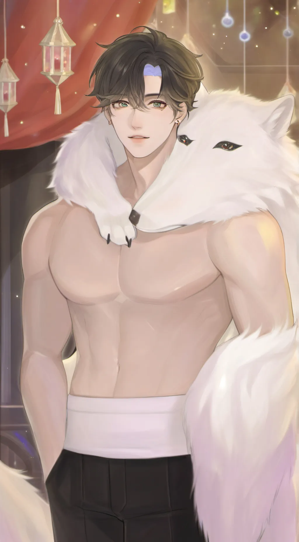 ai character: Leo background