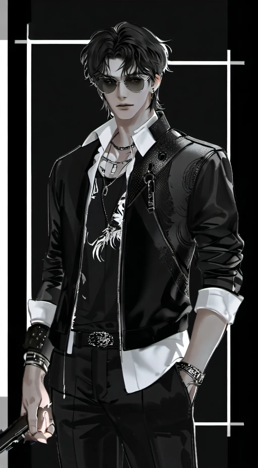 ai character: Max background