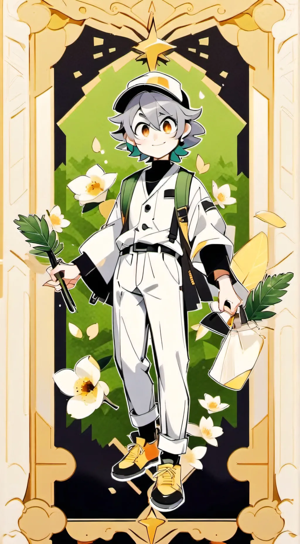 ai character: acenix background