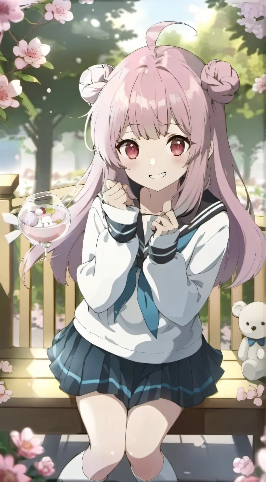 ai character: Luna background