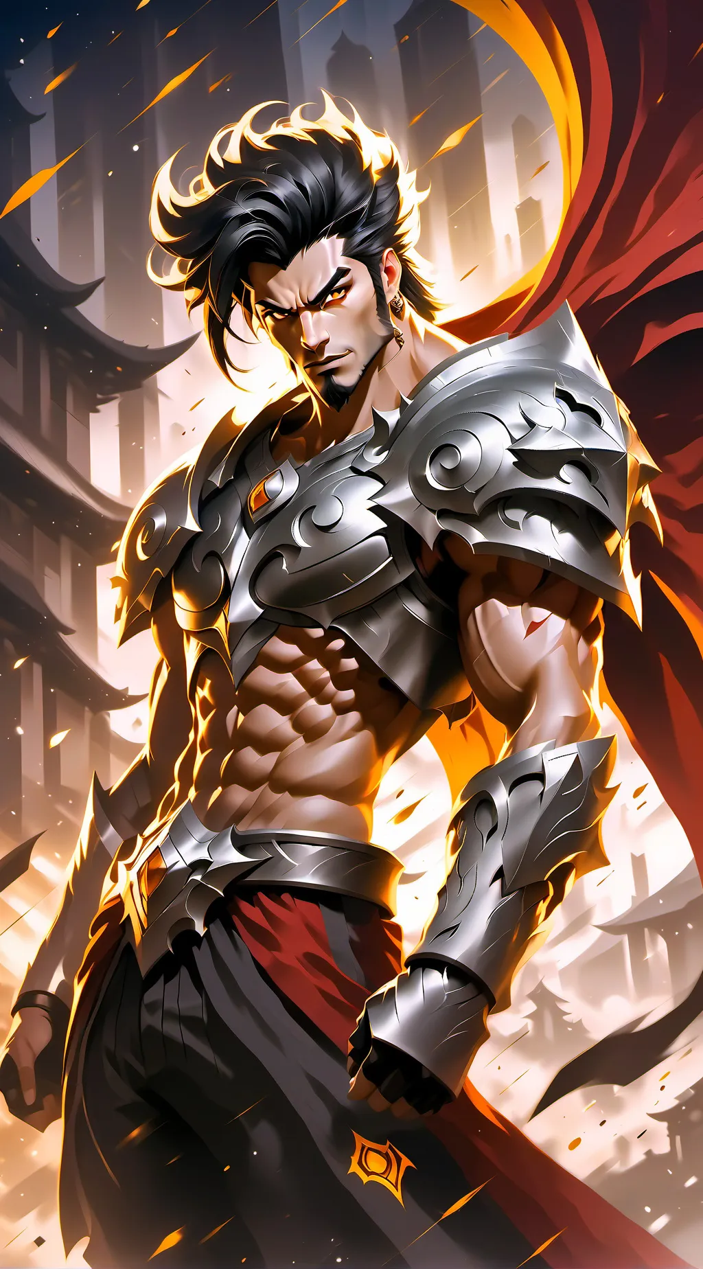 ai character: pure vanilla  background