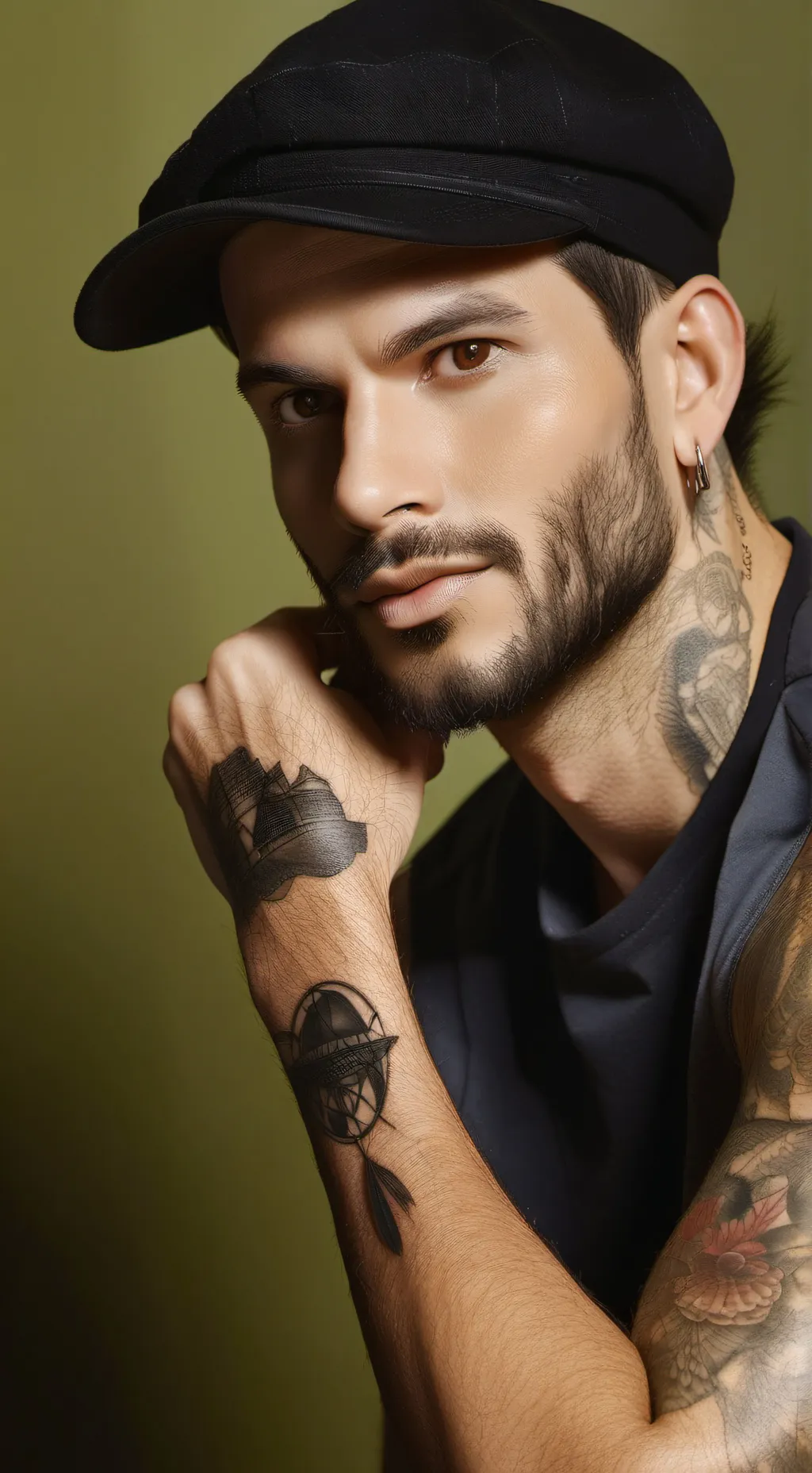 ai character: Raven background