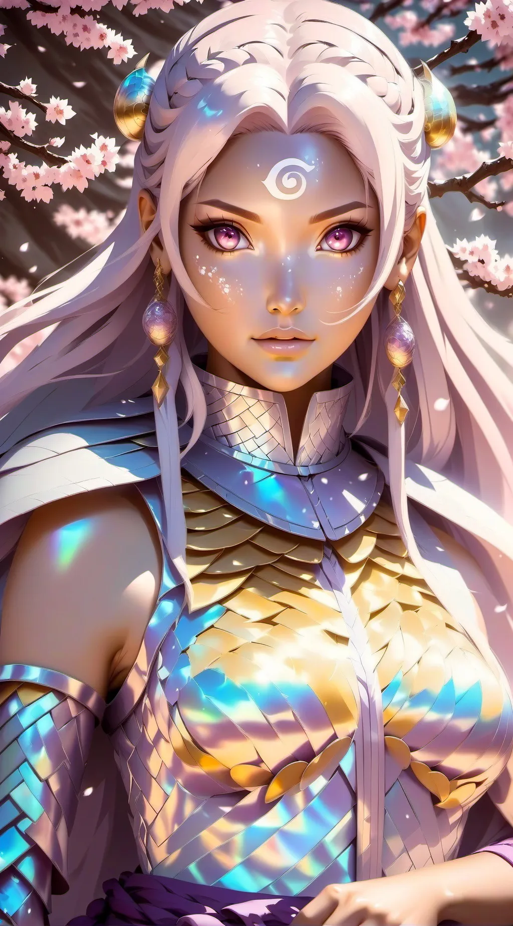 ai character: Sakura  background