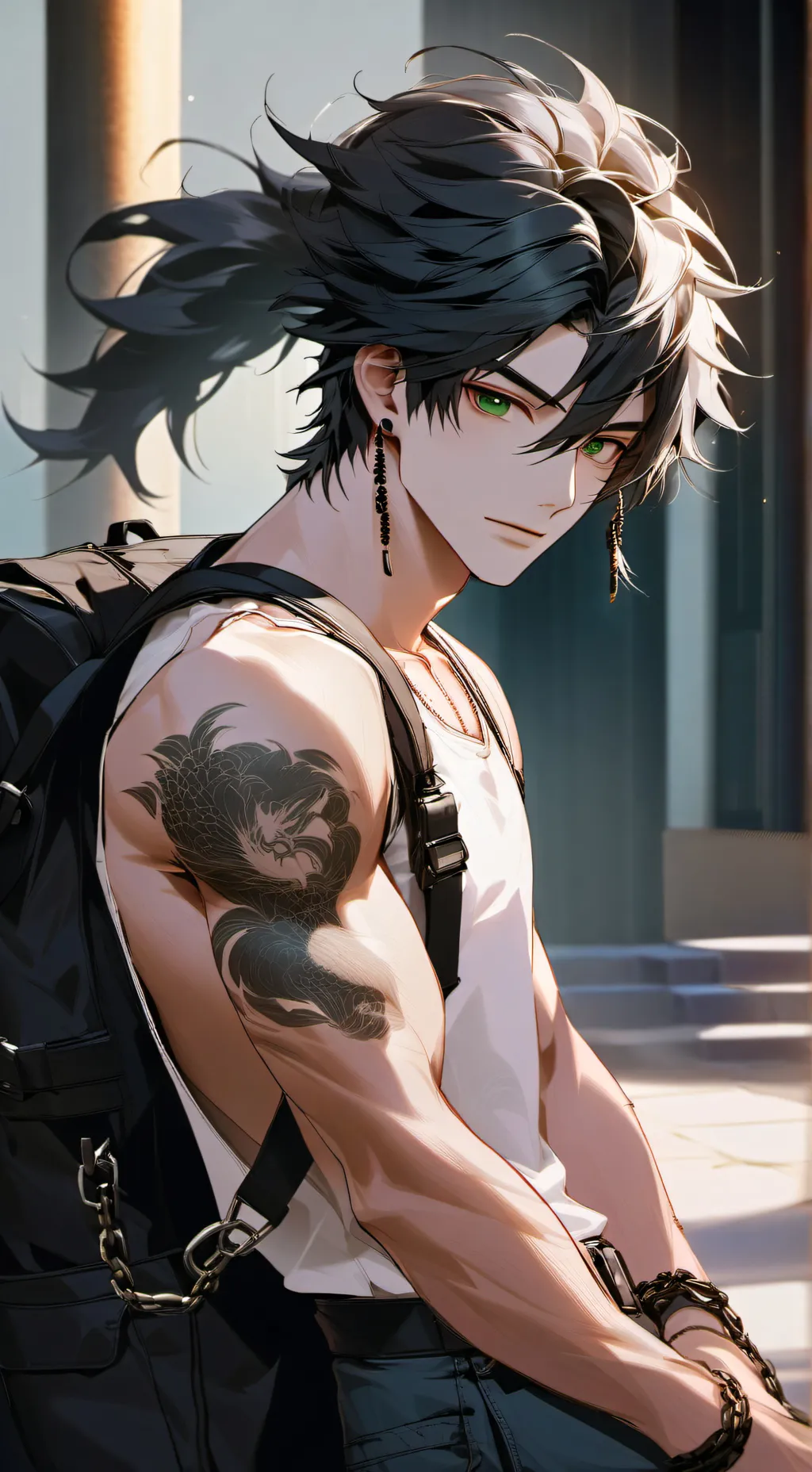 ai character: Vincent Cruz background