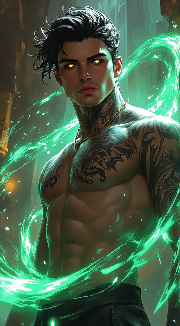 ai character: Mooncage background