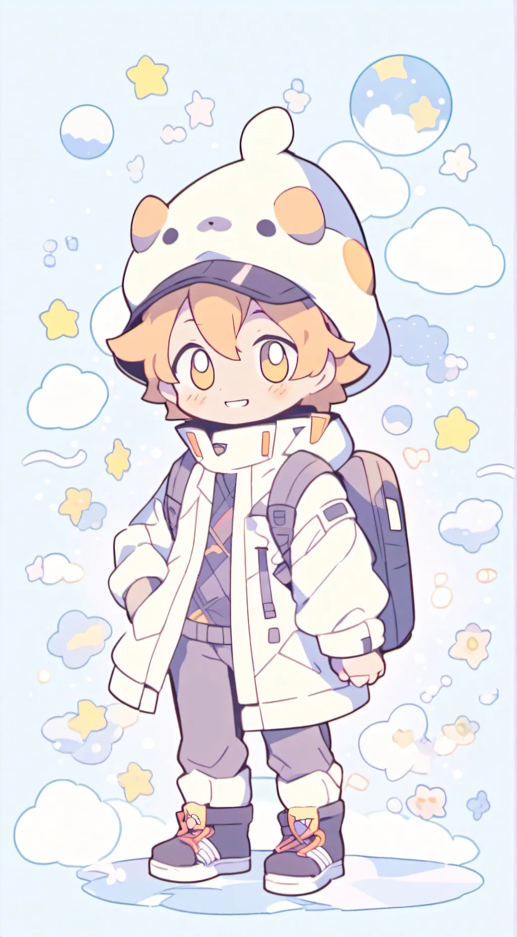 ai character: Sundrop  background
