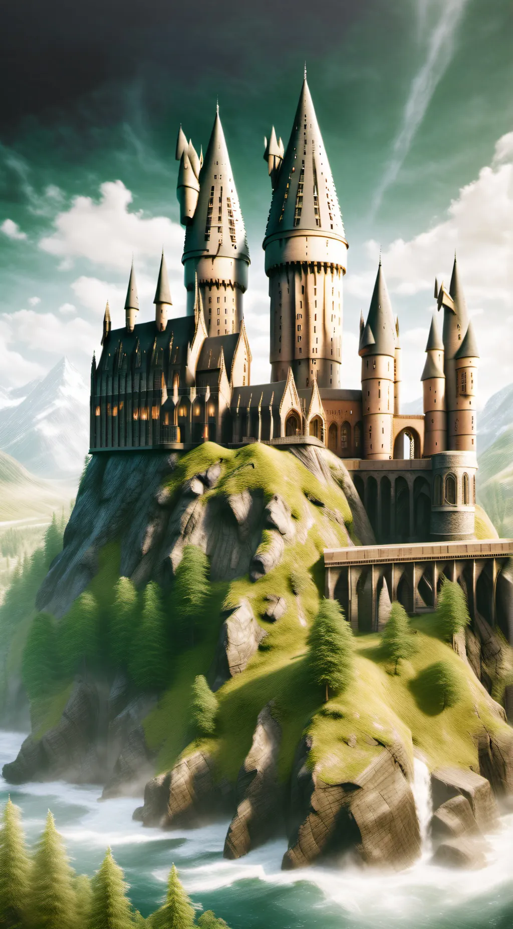 ai character: T or D Hogwarts background