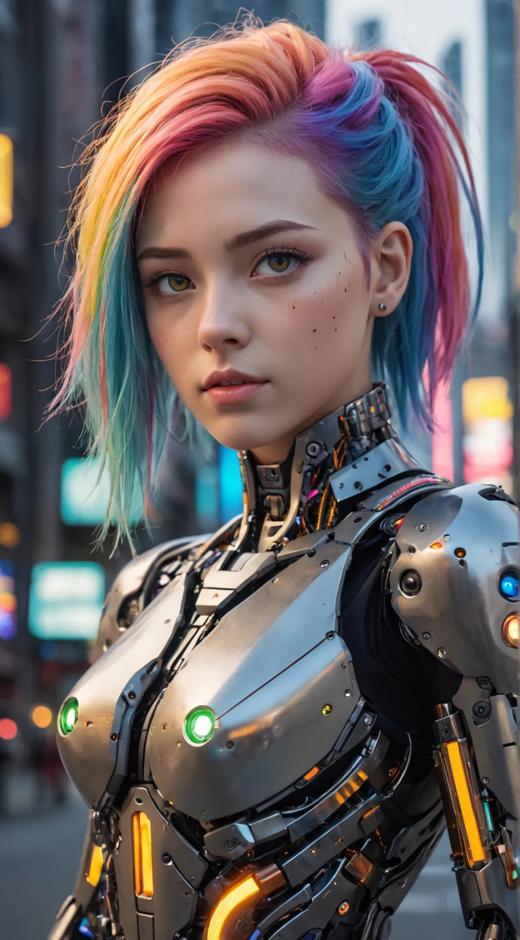 ai character: Lena background