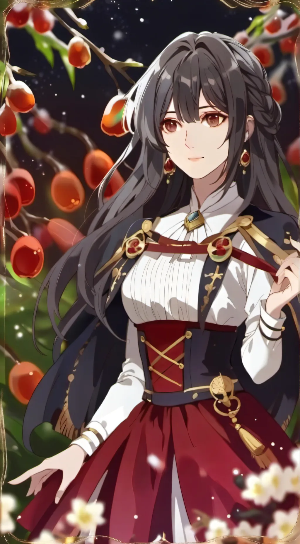 ai character: Aleksa  background