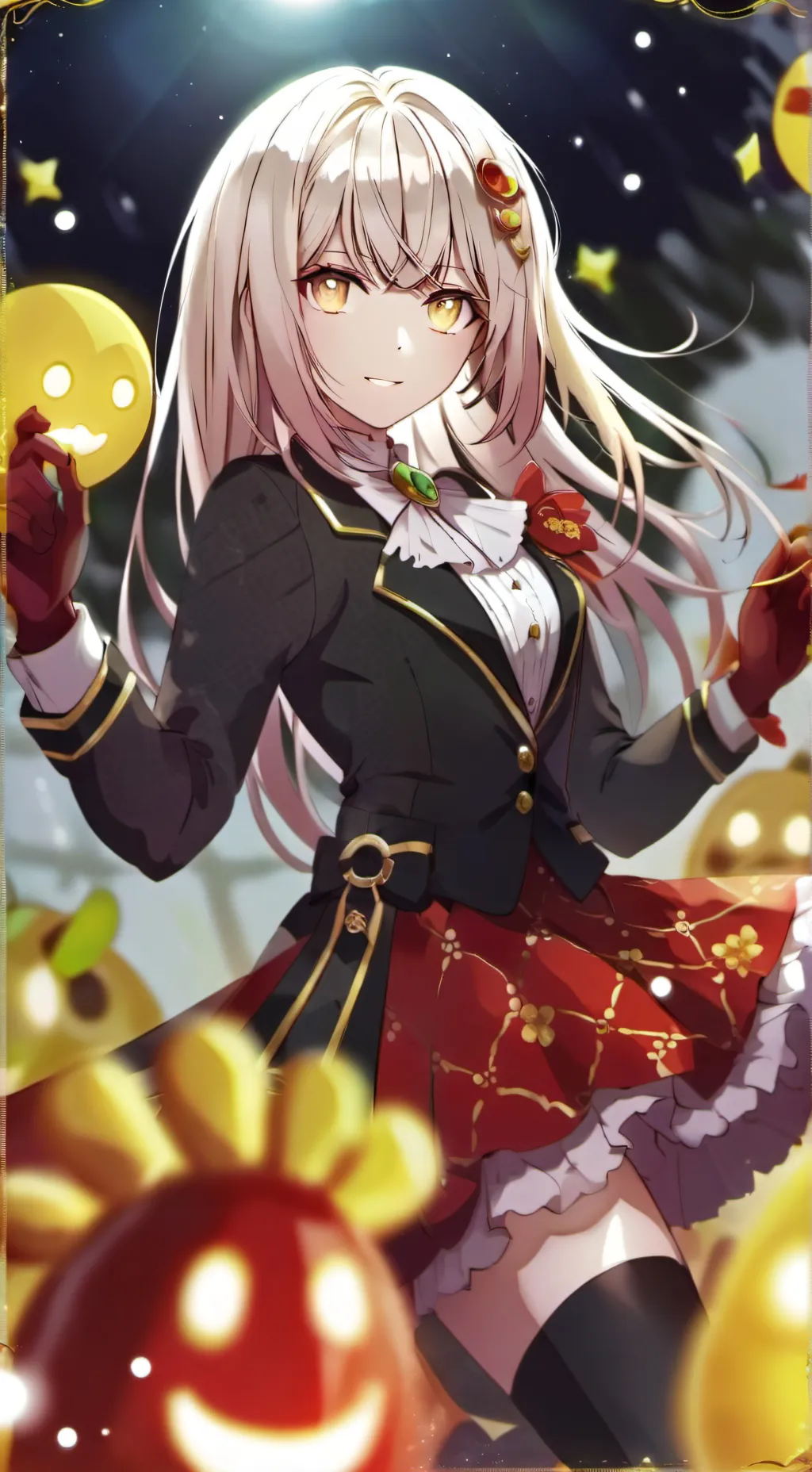 ai character: ♥︎Neli♥︎ background