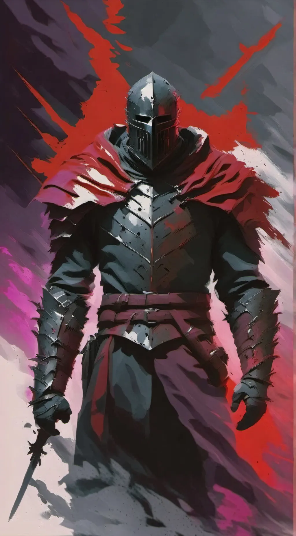ai character: Fallen Hero background