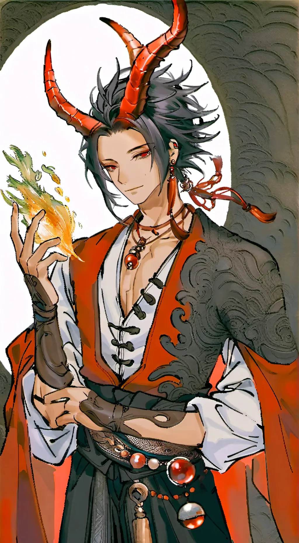ai character: Kannion  background