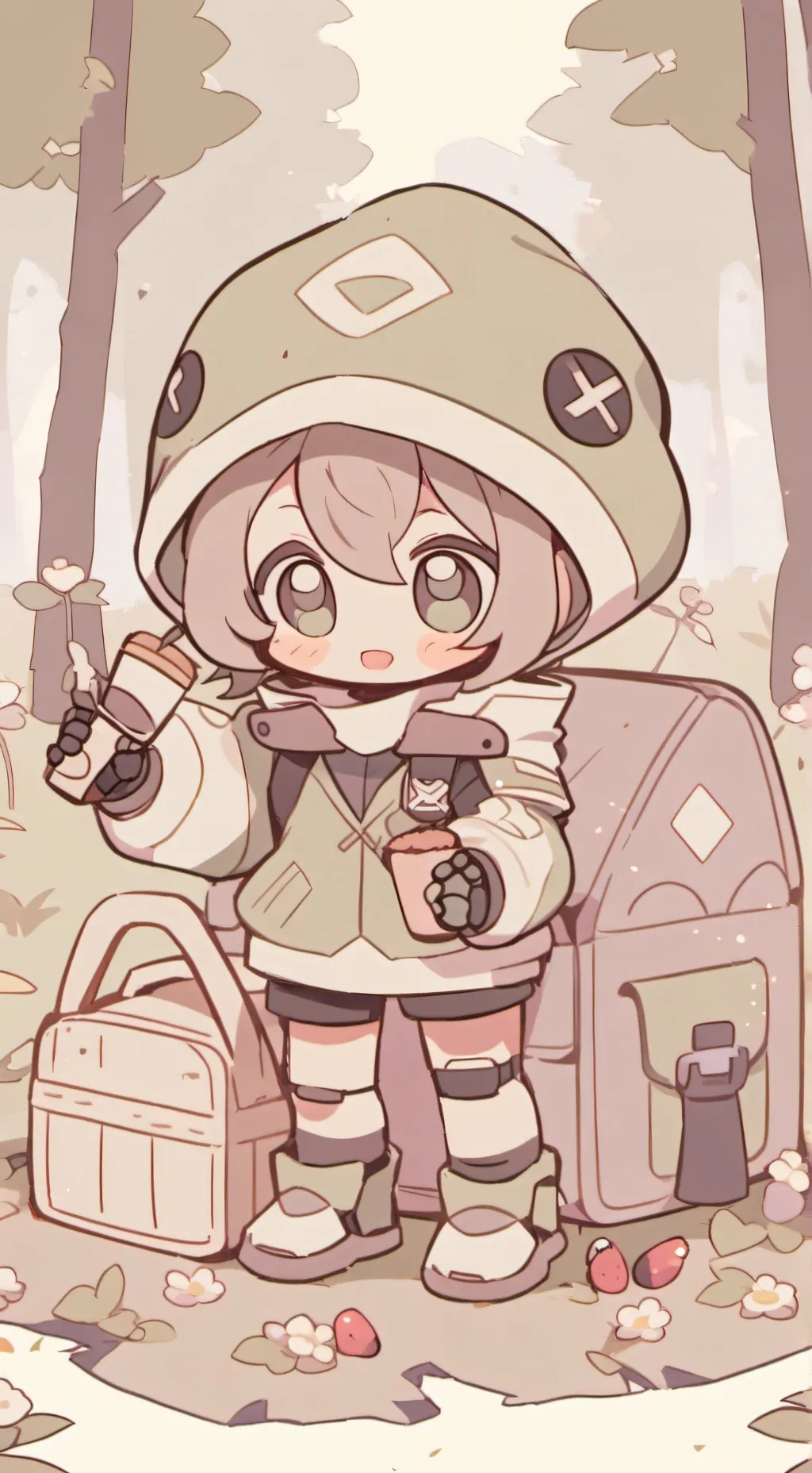 ai character: Angubot na background