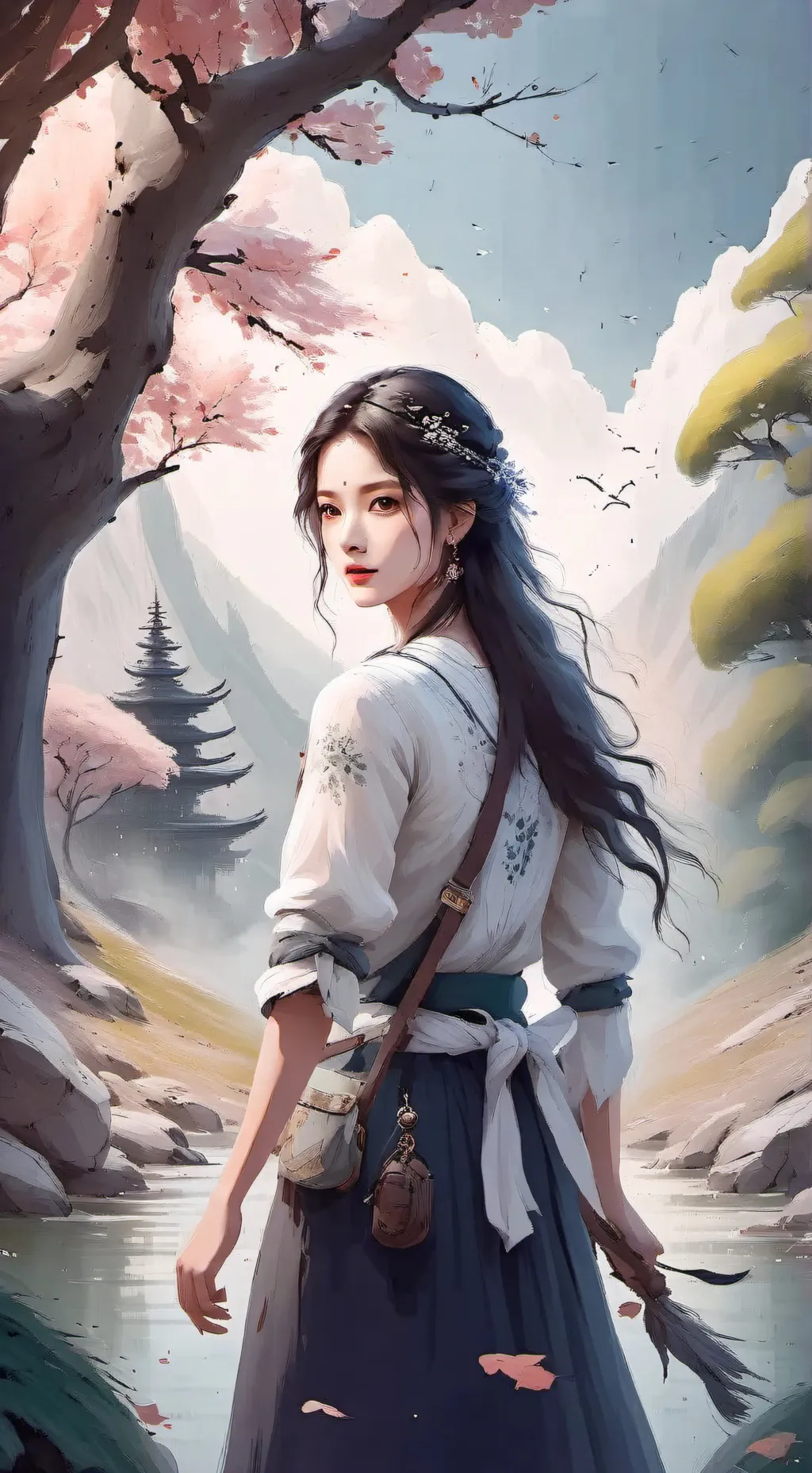 ai character: tokito  background
