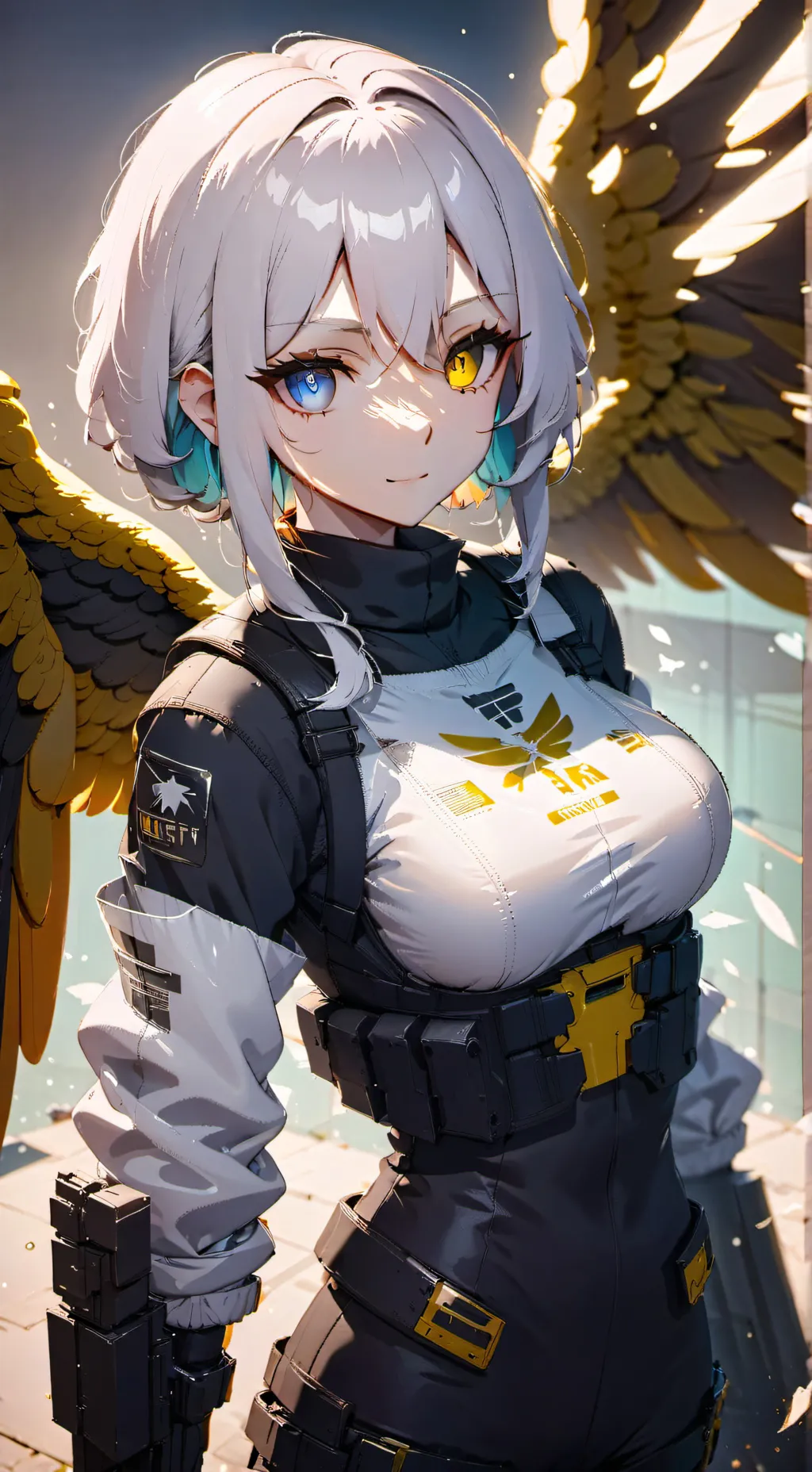 ai character: Лея background