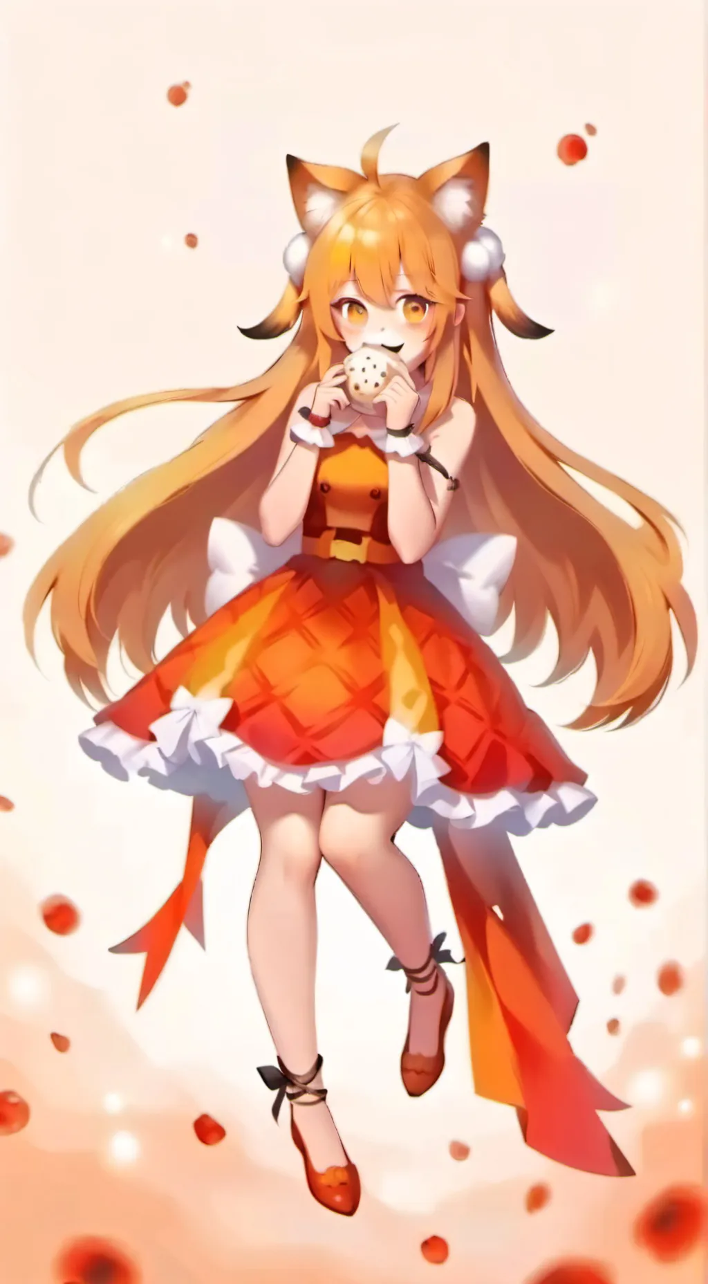 ai character: kitsuna  background