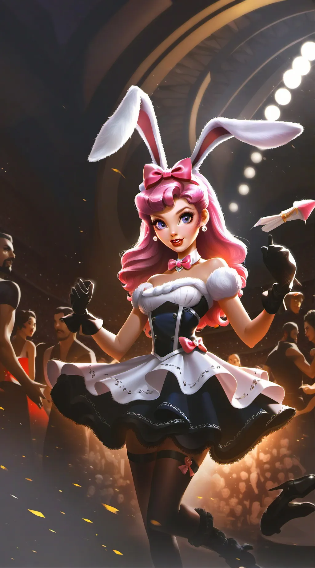 ai character: pinki background