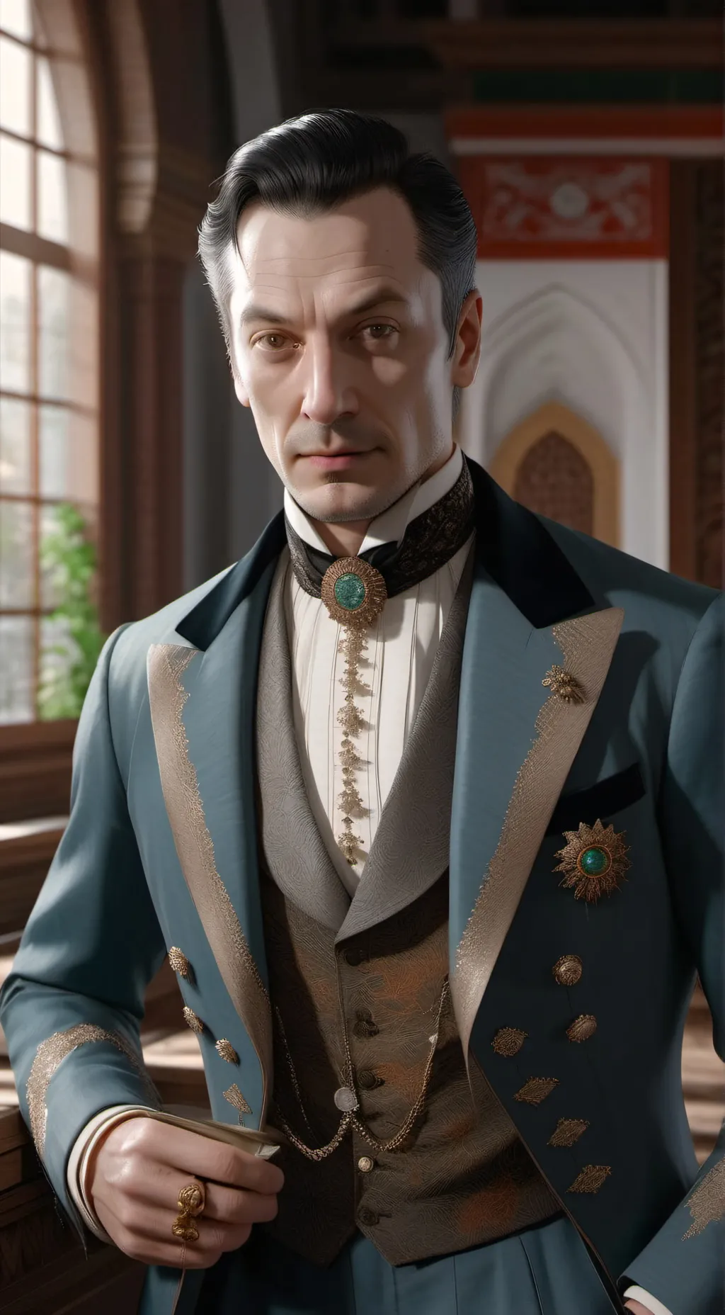 ai character: Luca Tonarini background