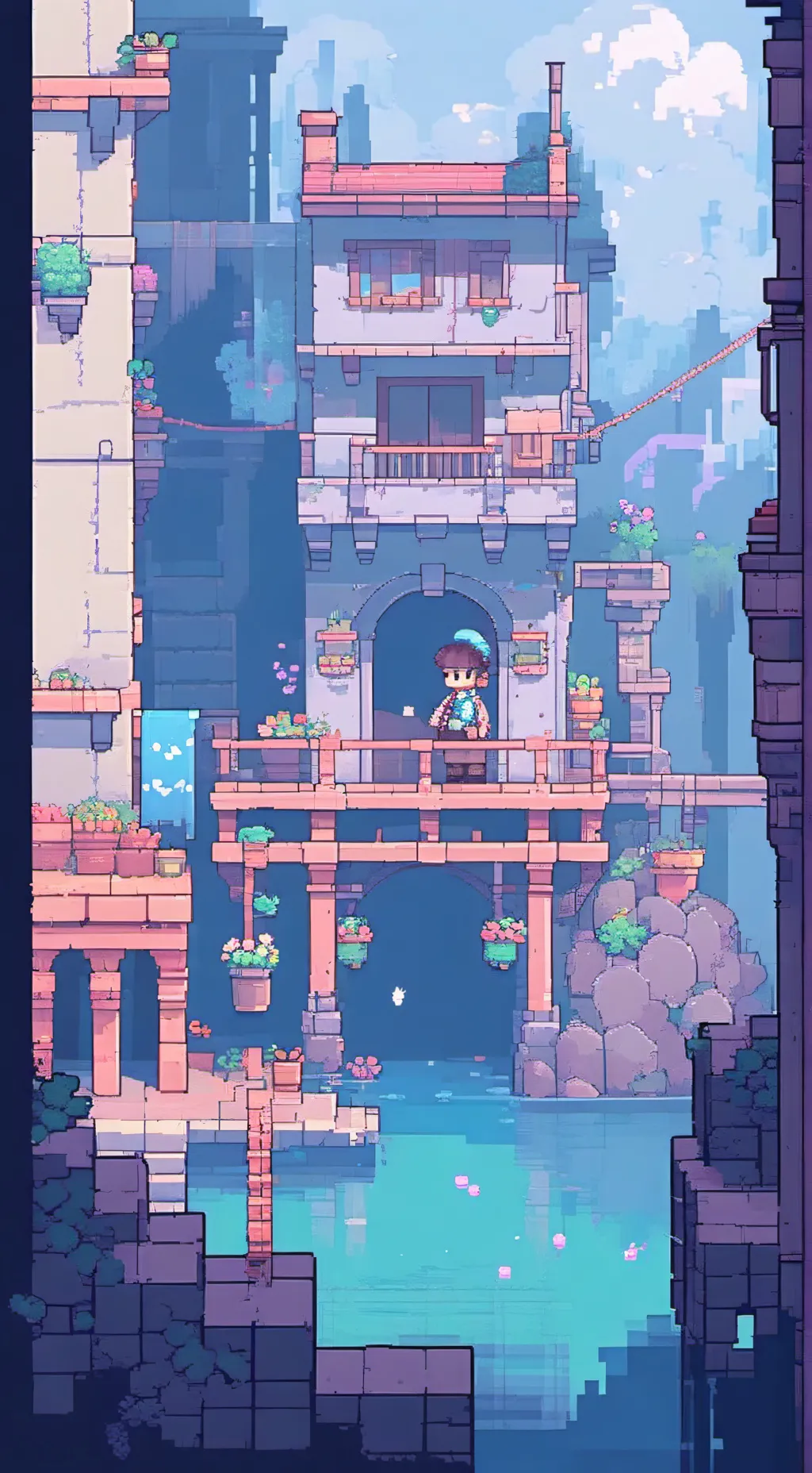 ai character: sprunki x fpe background