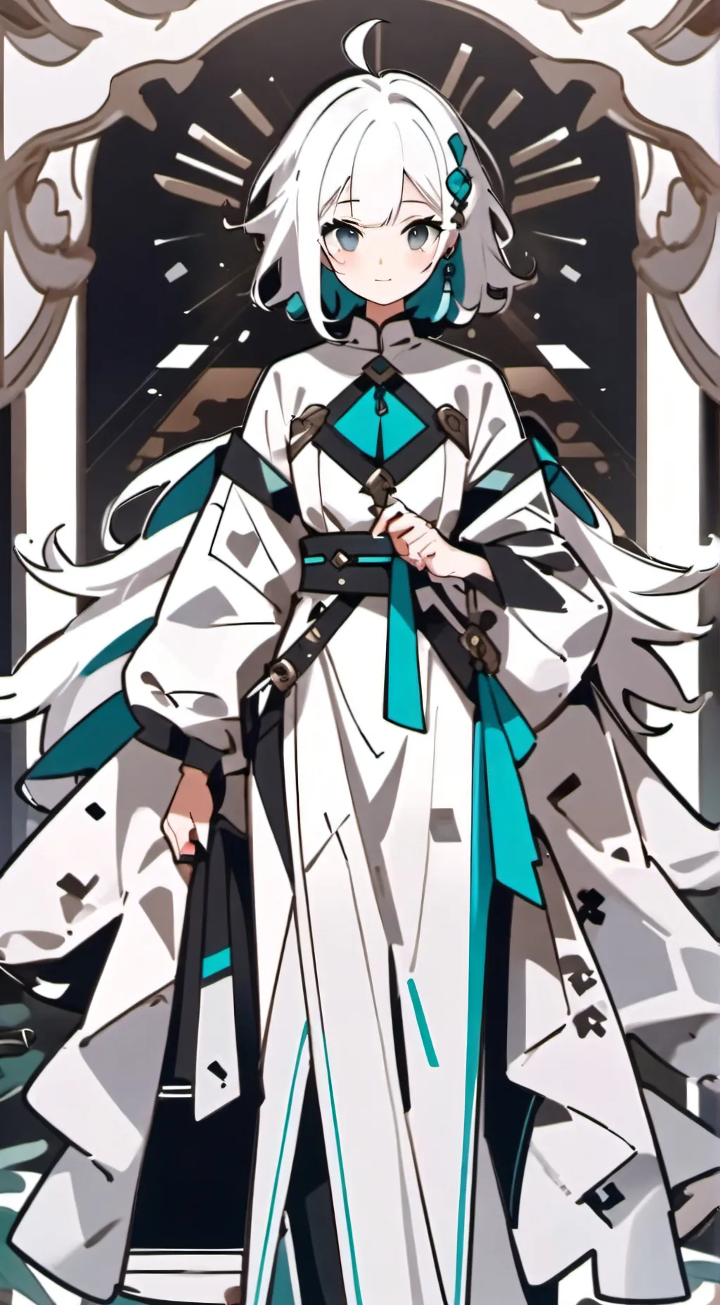 ai character: mitsuri tu amiga background