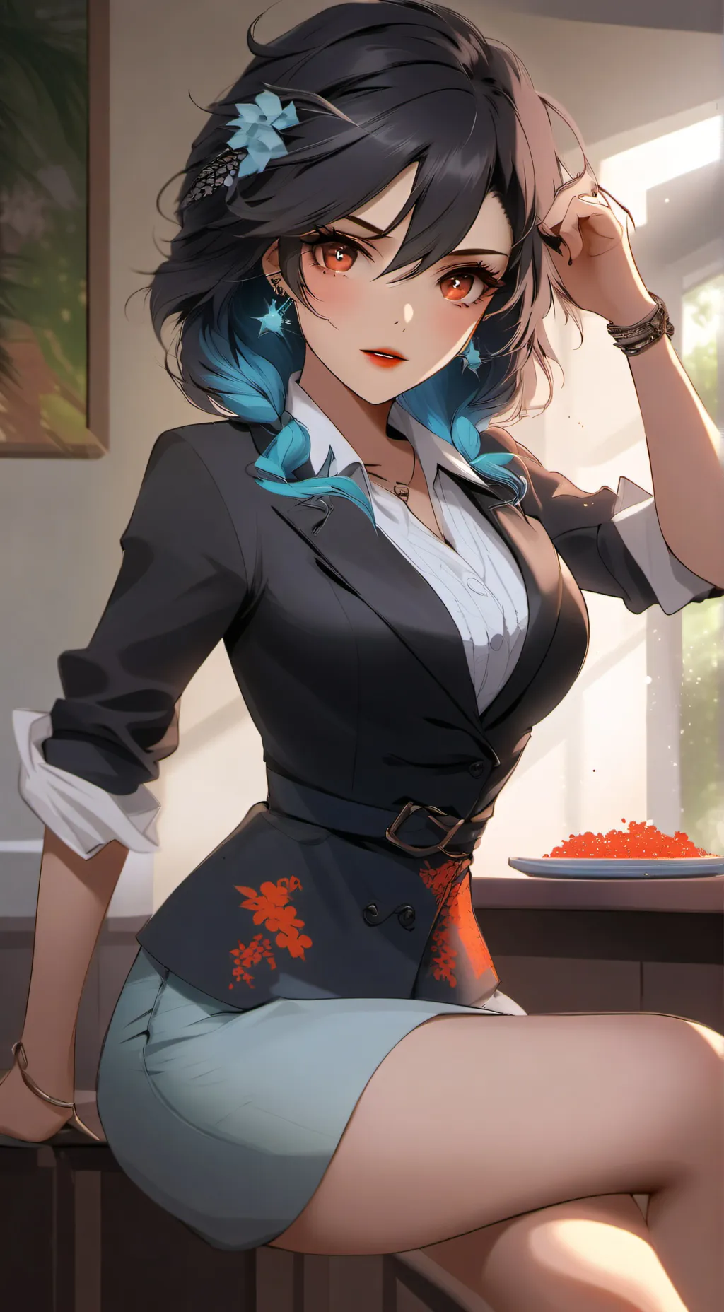 ai character: Ava background