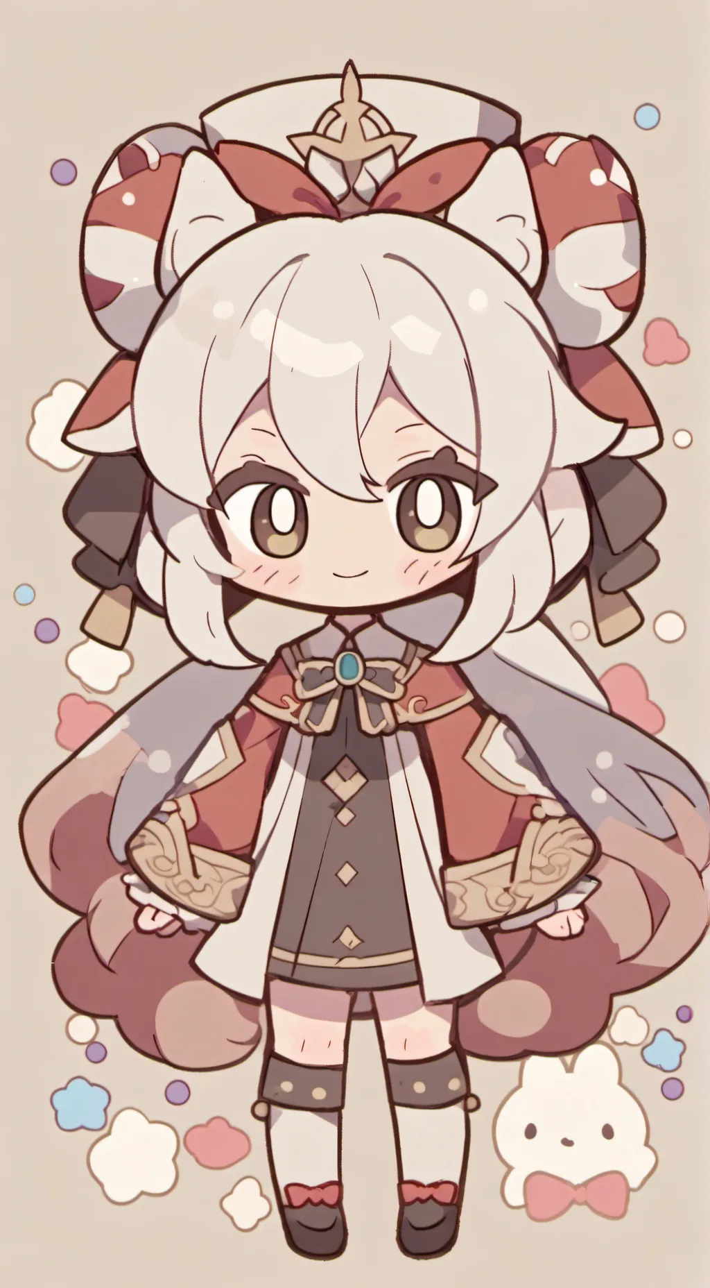 ai character: Fruitcake  background