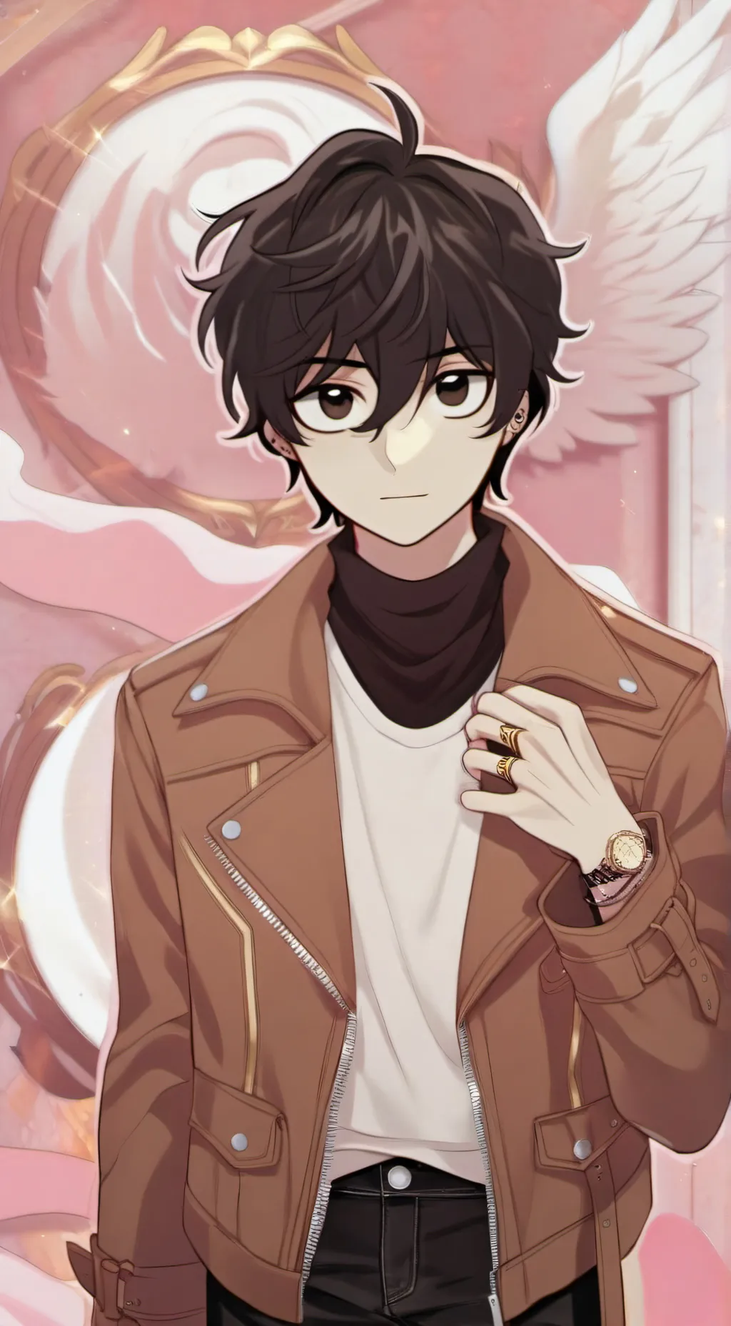 ai character: |☆|SOANGELO|☆| background
