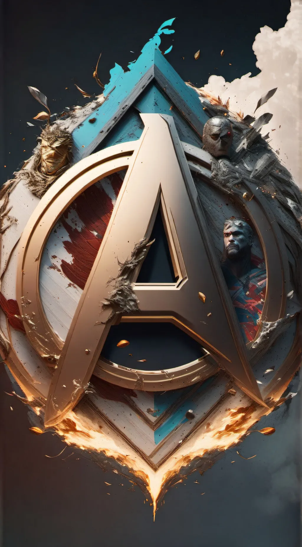 ai character: Avengers  background