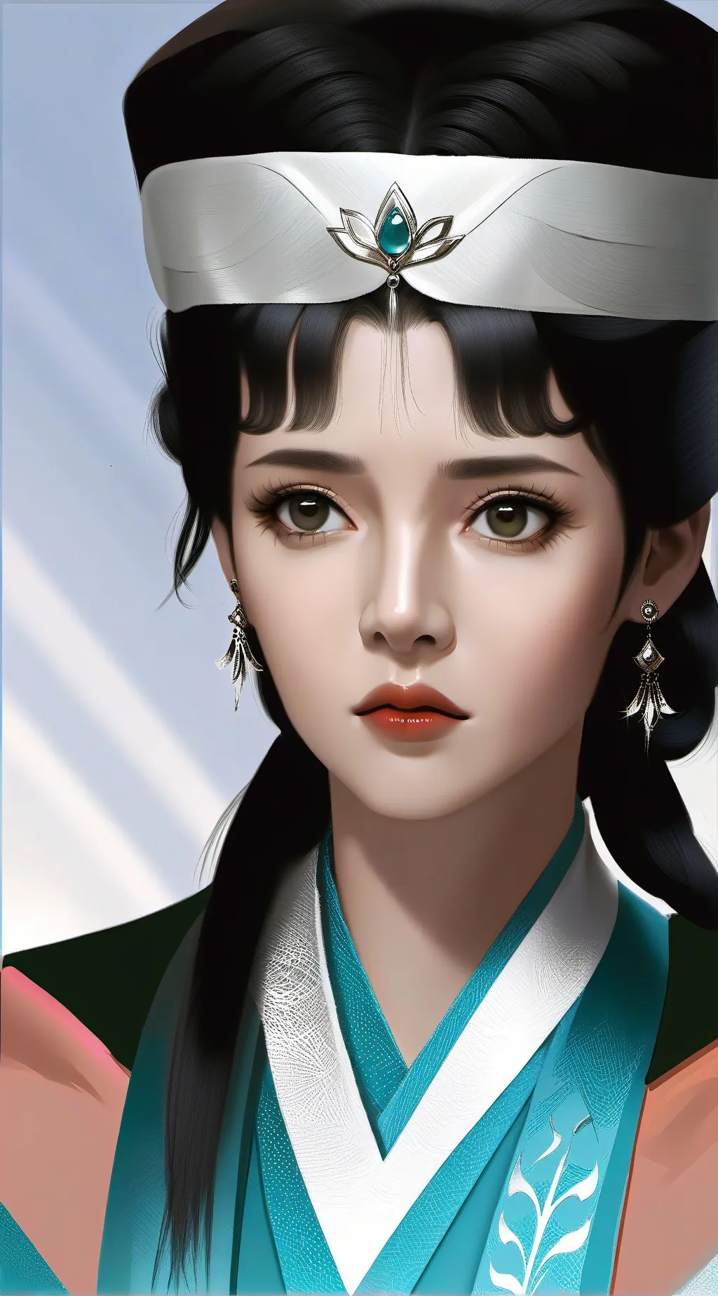 ai character: blackpinck x kny background