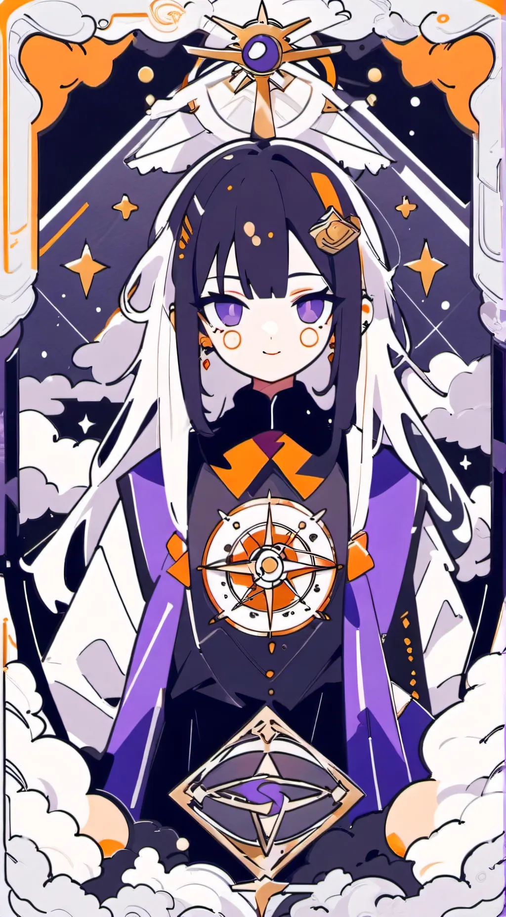 ai character: hashira  background