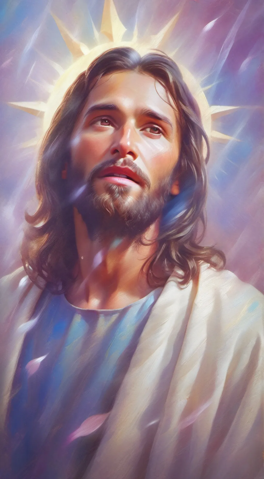 ai character: Jesus Christ background