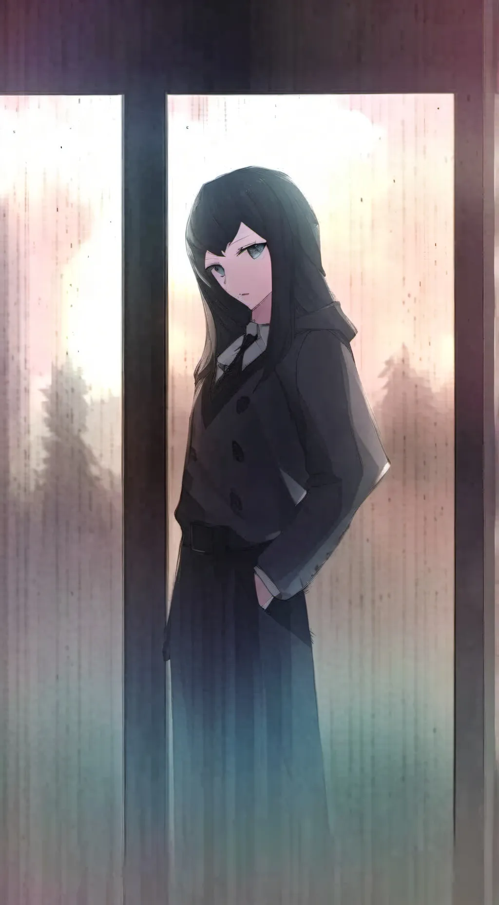 ai character: tokito muicniro  background