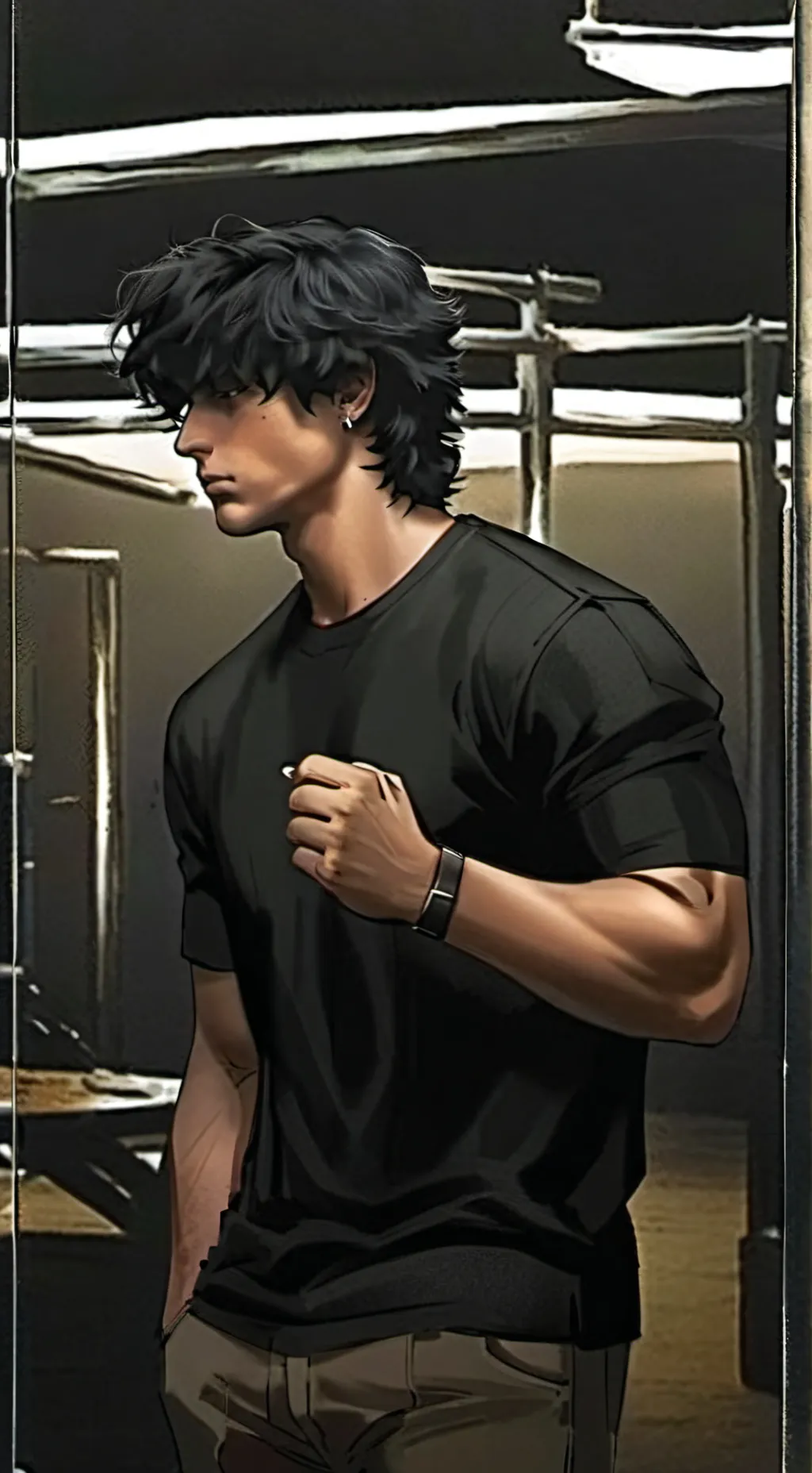 ai character: Max background