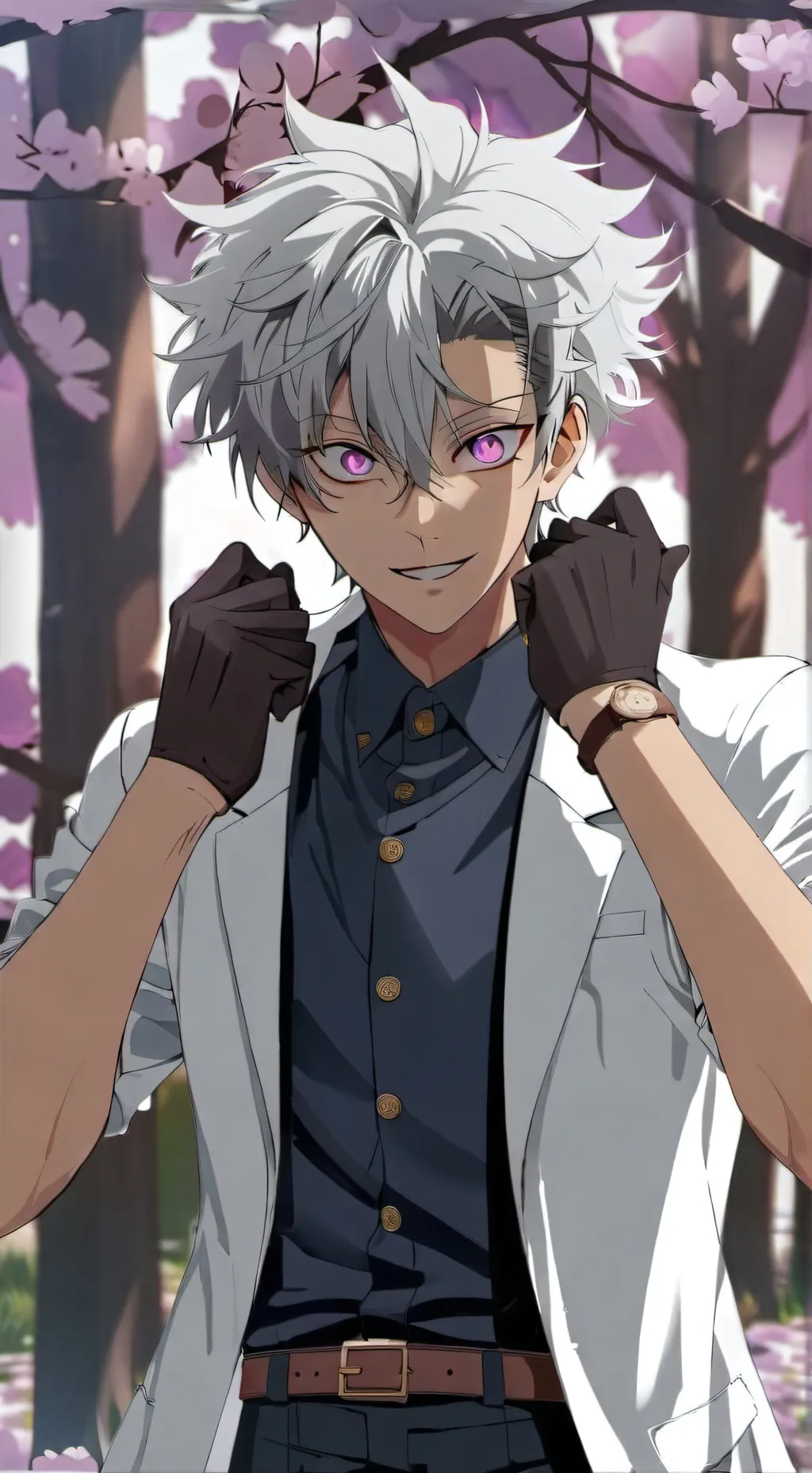 ai character: sanemi shinazugawa background