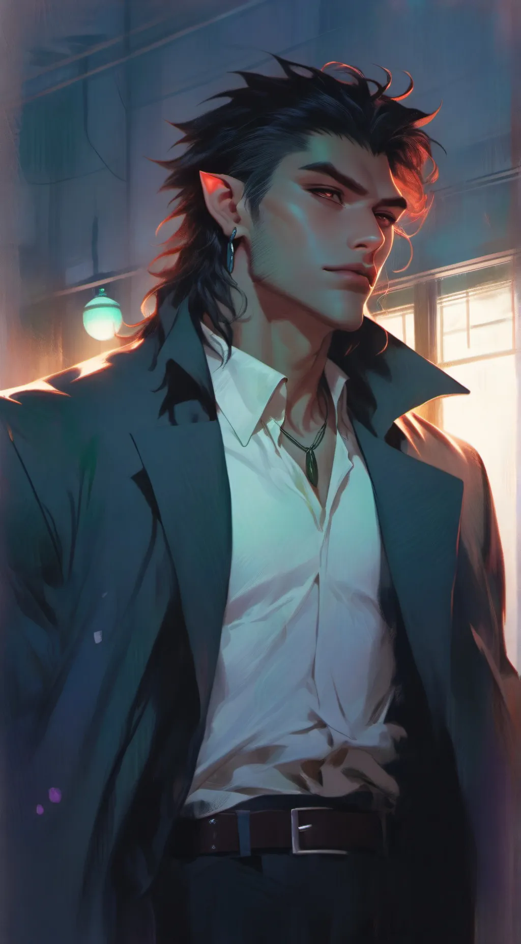 ai character: Corbin  background