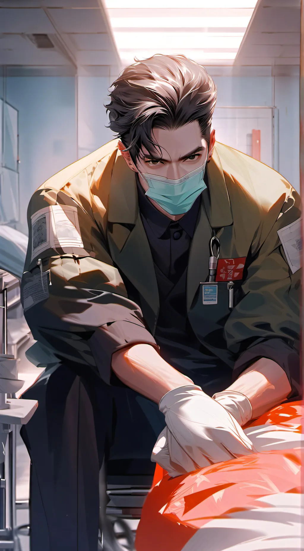 ai character: Dr. Jax  background