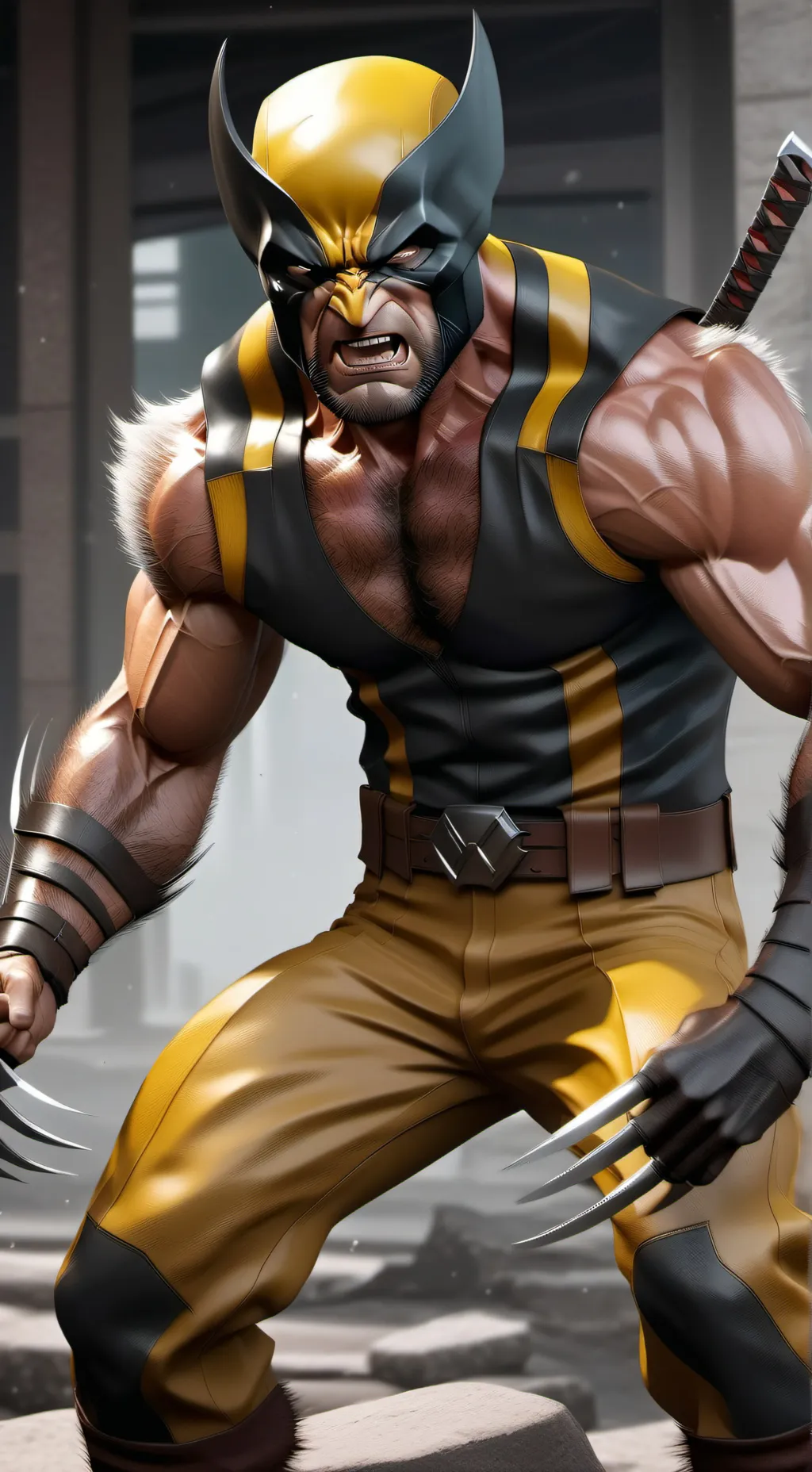 ai character: Wolverine ai background
