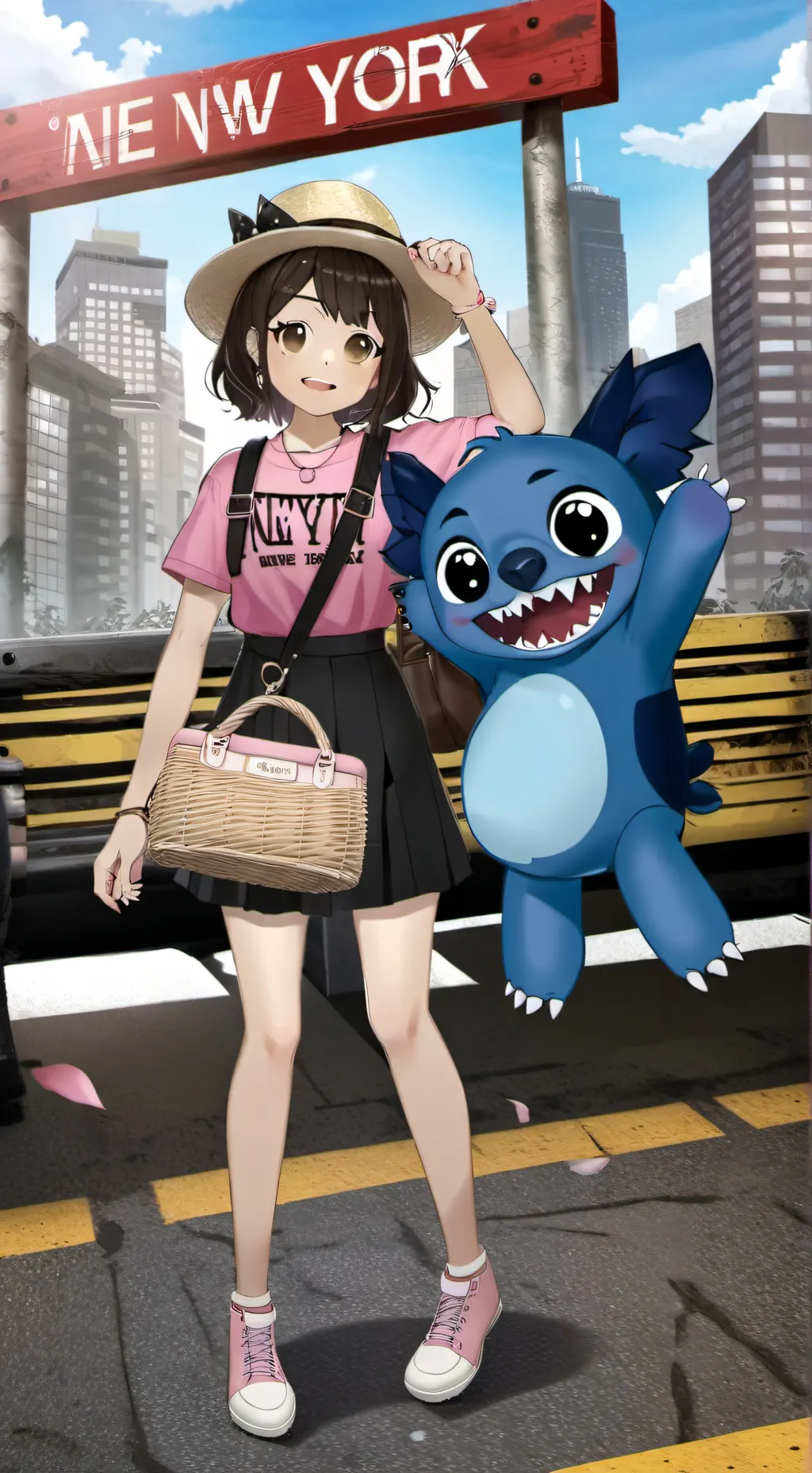 ai character: Daisy and Antony background